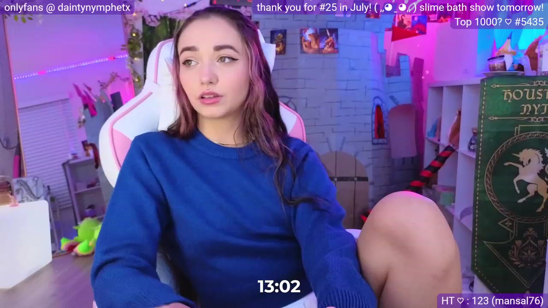 Gallery image thumbnail from Nym_x's myfreecams stream on, 08/19/2023, 04:29 image 2 of 20