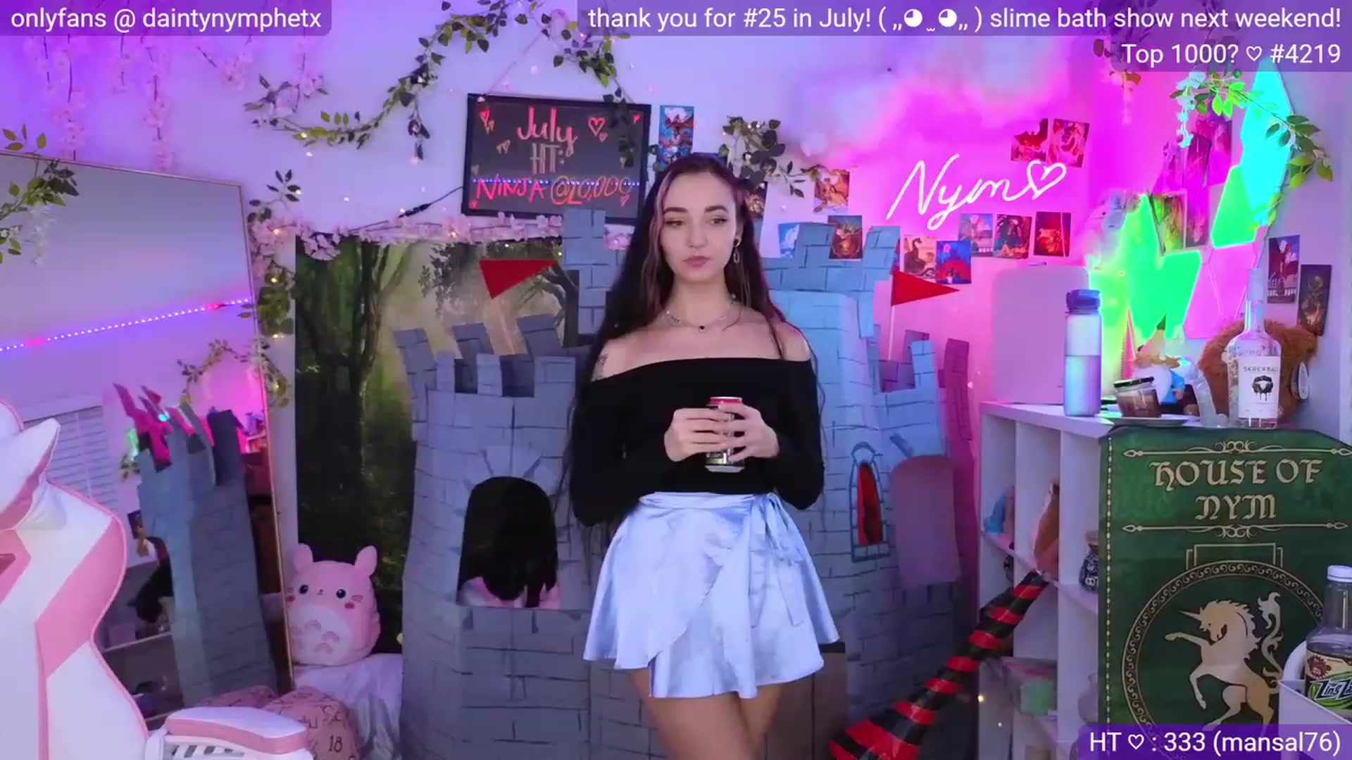 Gallery image thumbnail from Nym_x's myfreecams stream on, 08/20/2023, 03:30 image 9 of 20