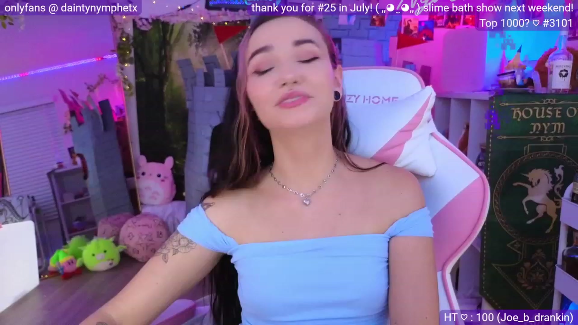 Gallery image thumbnail from Nym_x's myfreecams stream on, 08/21/2023, 04:02 image 10 of 20