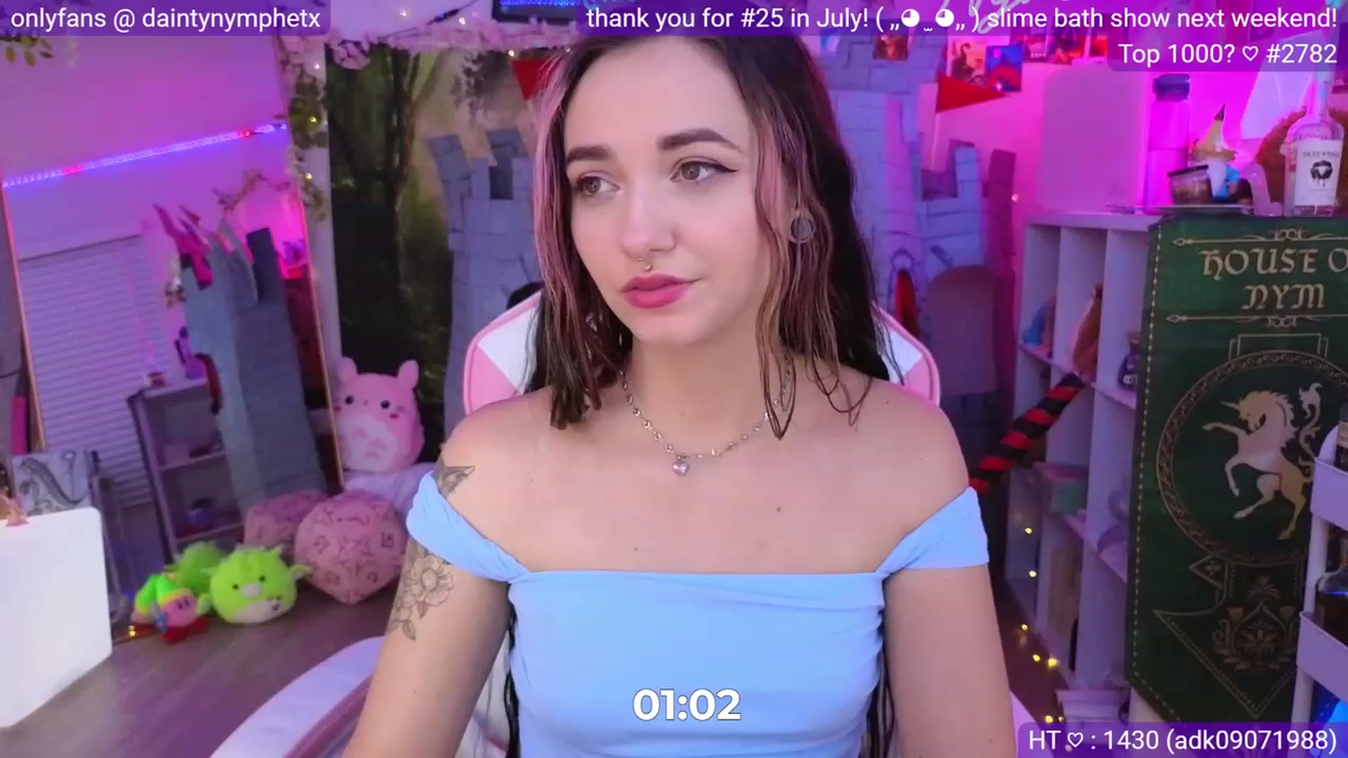 Gallery image thumbnail from Nym_x's myfreecams stream on, 08/21/2023, 04:34 image 18 of 20