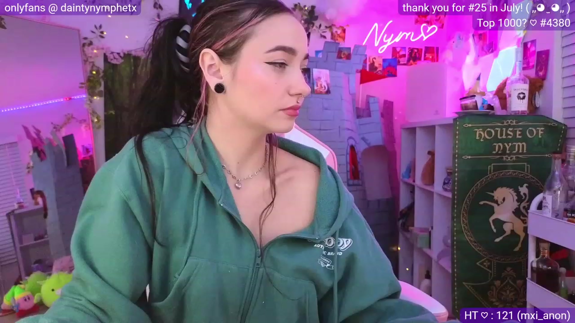 Gallery image thumbnail from Nym_x's myfreecams stream on, 09/08/2023, 04:01 image 11 of 20