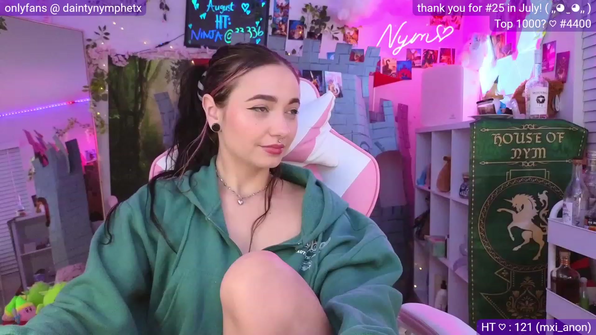 Gallery image thumbnail from Nym_x's myfreecams stream on, 09/08/2023, 04:01 image 6 of 20