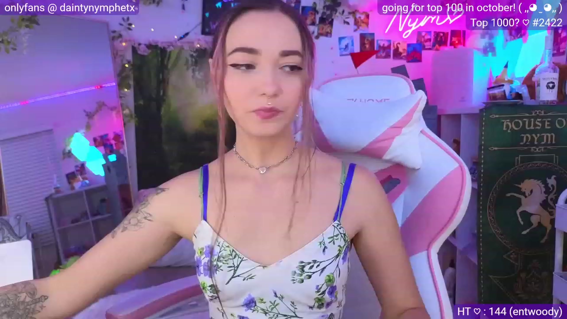 Gallery image thumbnail from Nym_x's myfreecams stream on, 09/14/2023, 03:25 image 10 of 20