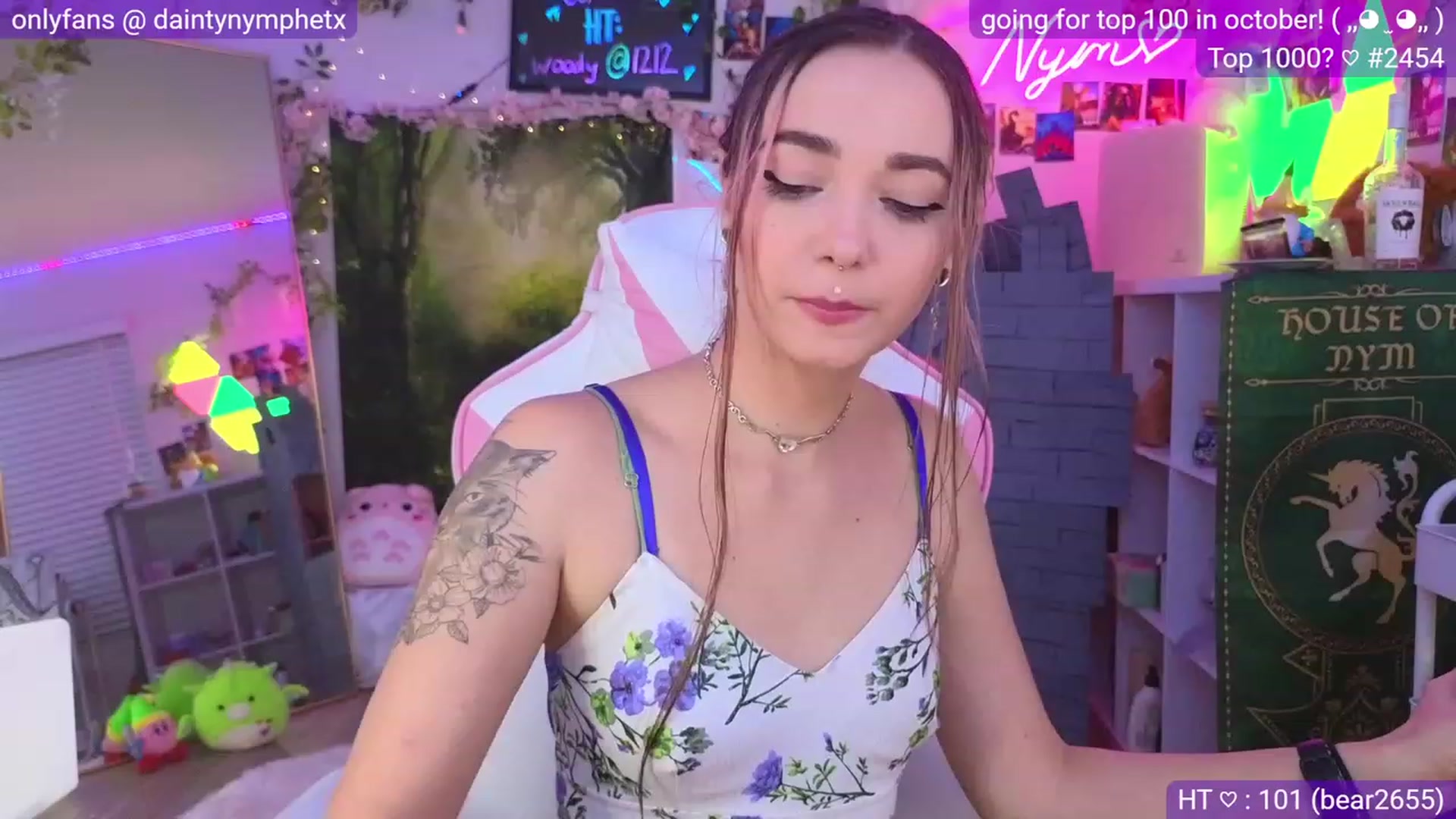 Gallery image thumbnail from Nym_x's myfreecams stream on, 09/14/2023, 03:25 image 8 of 20
