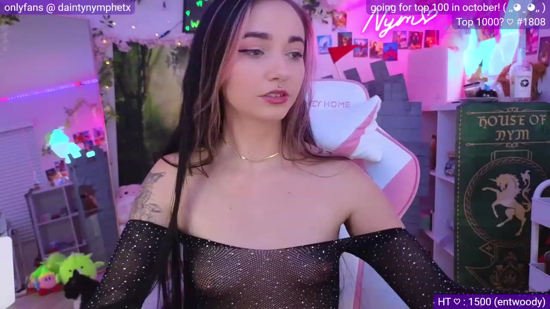 Gallery image thumbnail from Nym_x's myfreecams stream on, 09/18/2023, 03:04 image 4 of 20