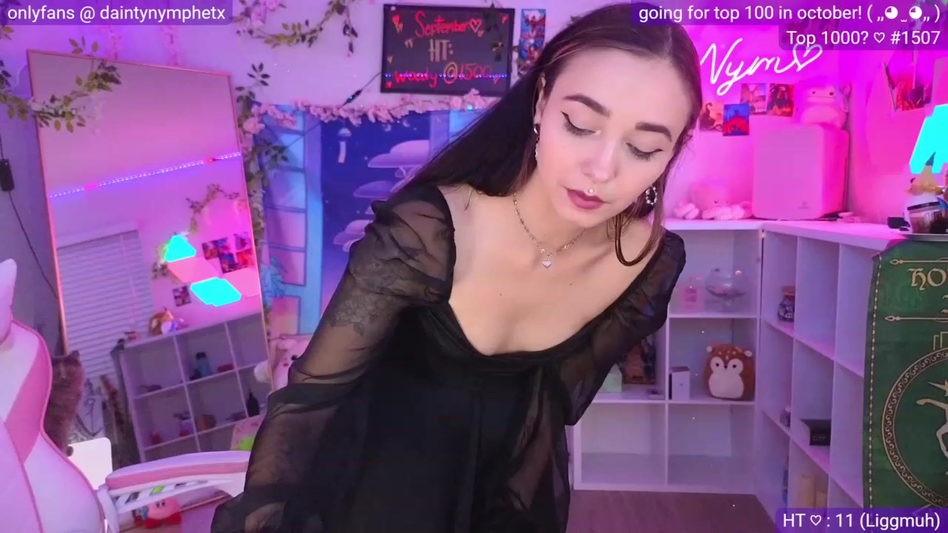 Gallery image thumbnail from Nym_x's myfreecams stream on, 09/25/2023, 04:14 image 3 of 20