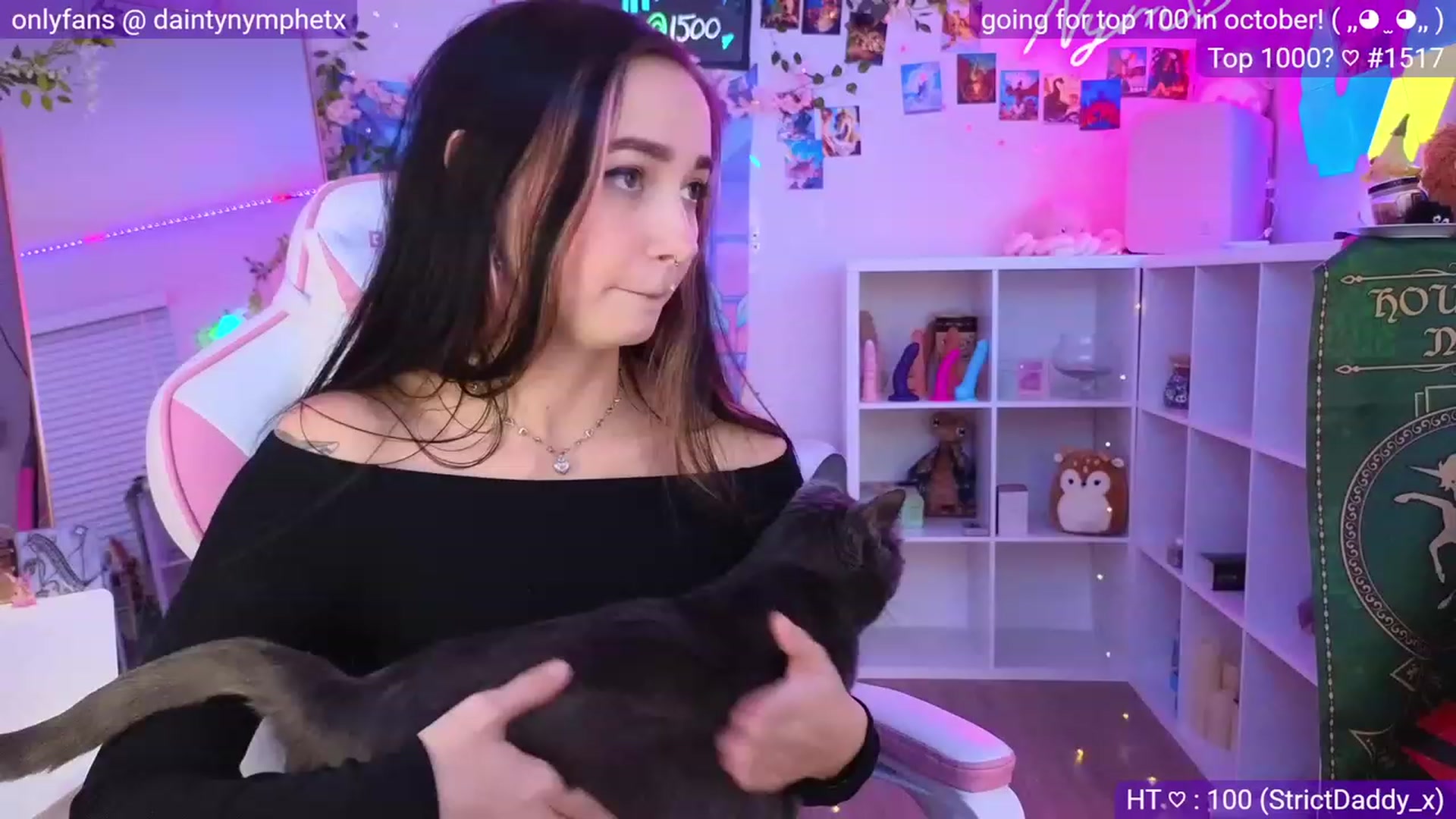 Gallery image thumbnail from Nym_x's myfreecams stream on, 09/28/2023, 03:10 image 7 of 20