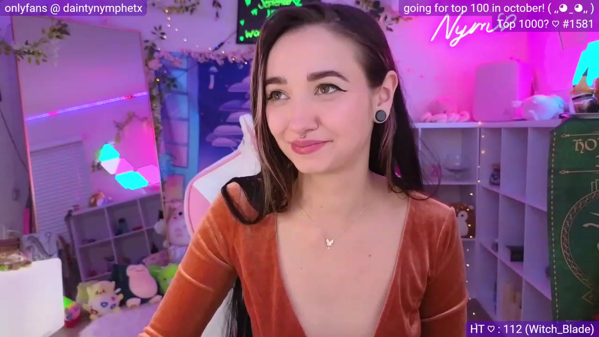 Gallery image thumbnail from Nym_x's myfreecams stream on, 10/01/2023, 05:03 image 8 of 20