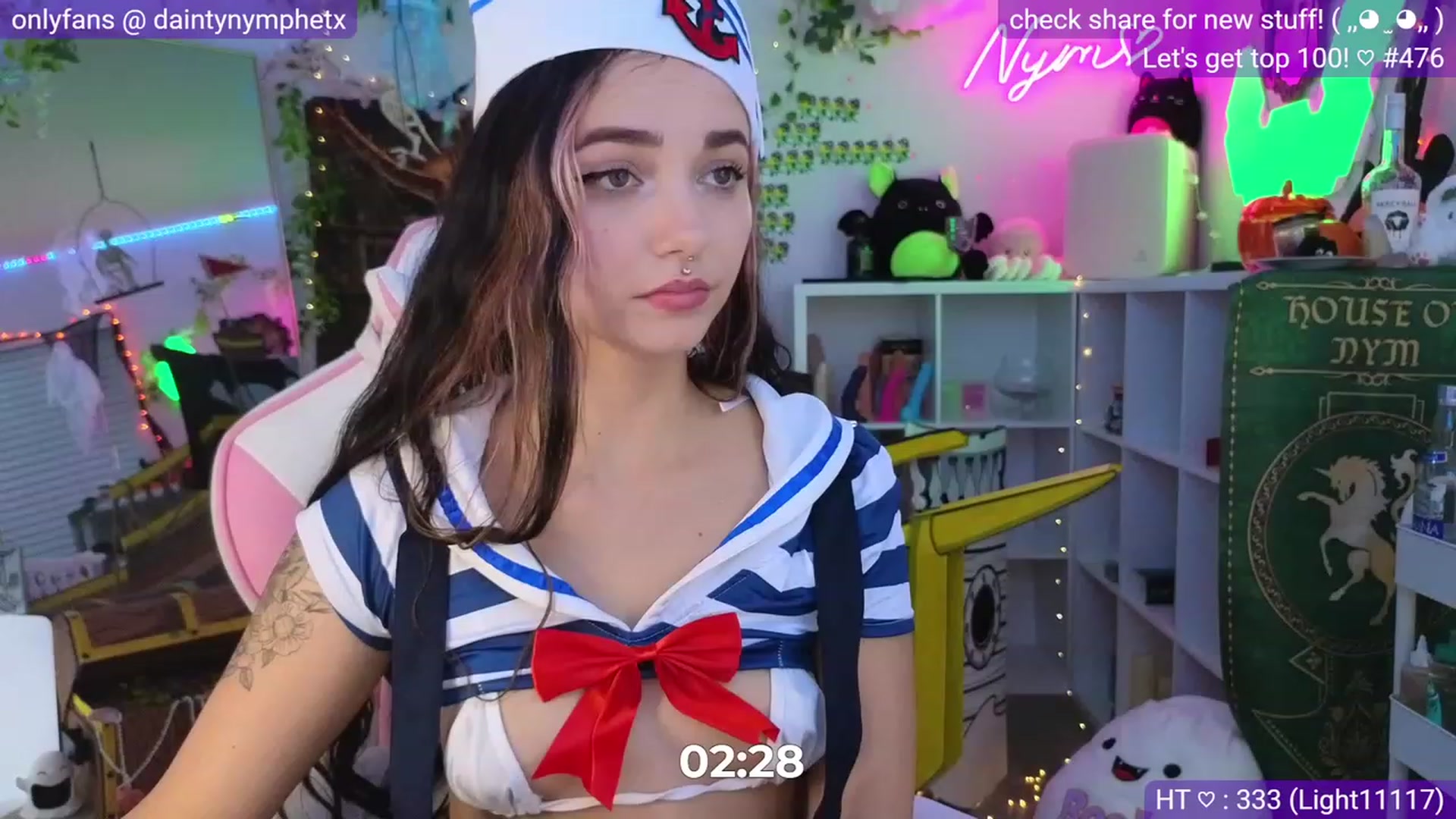 Gallery image thumbnail from Nym_x's myfreecams stream on, 10/06/2023, 03:53 image 10 of 20