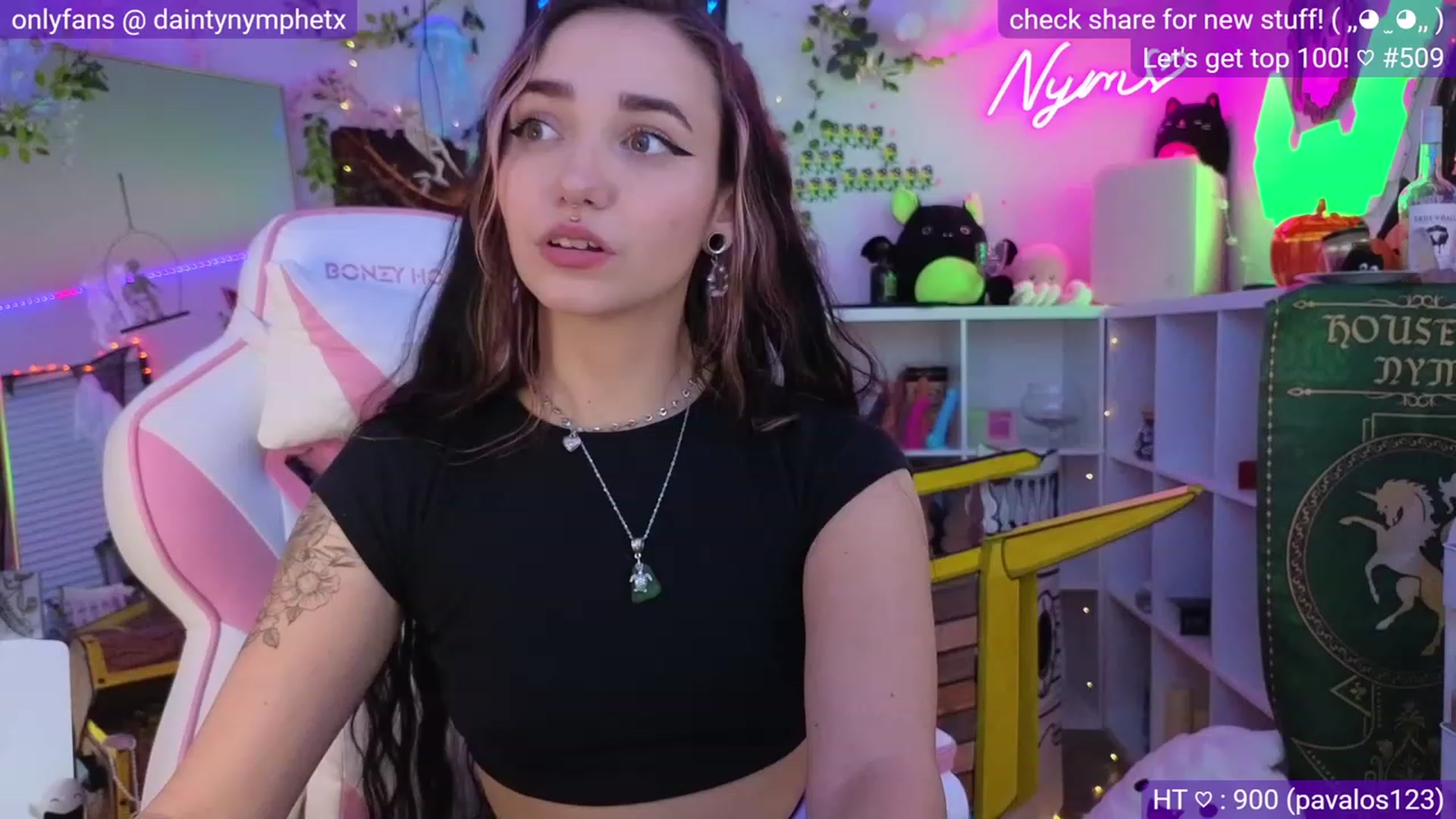 Gallery image thumbnail from Nym_x's myfreecams stream on, 10/07/2023, 03:18 image 20 of 20