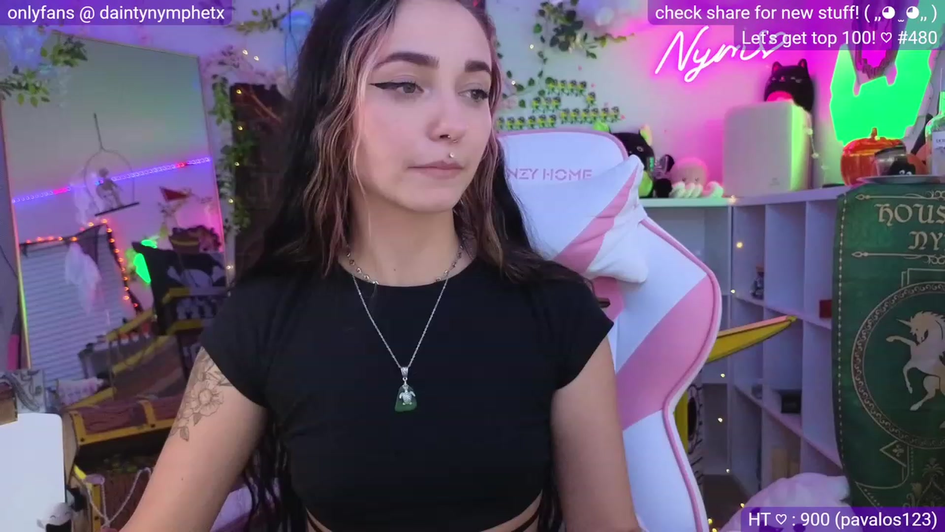 Gallery image thumbnail from Nym_x's myfreecams stream on, 10/07/2023, 05:07 image 7 of 20