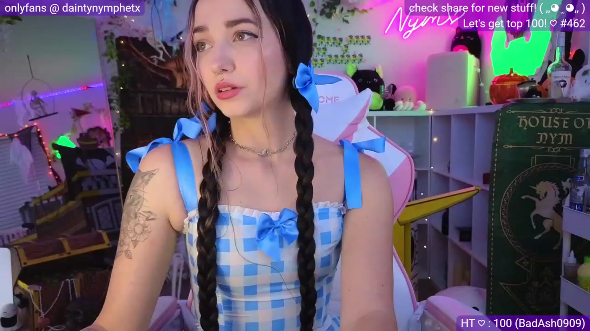 Gallery image thumbnail from Nym_x's myfreecams stream on, 10/08/2023, 03:38 image 8 of 20