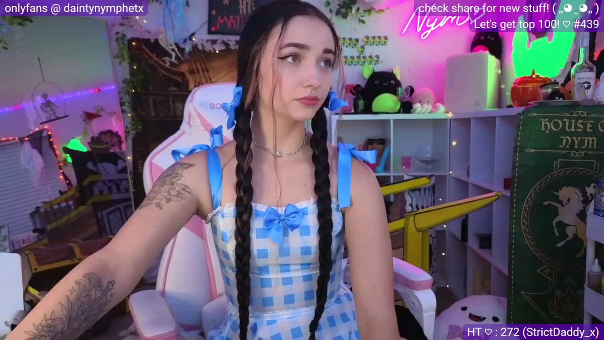 Gallery image thumbnail from Nym_x's myfreecams stream on, 10/08/2023, 03:38 image 16 of 20