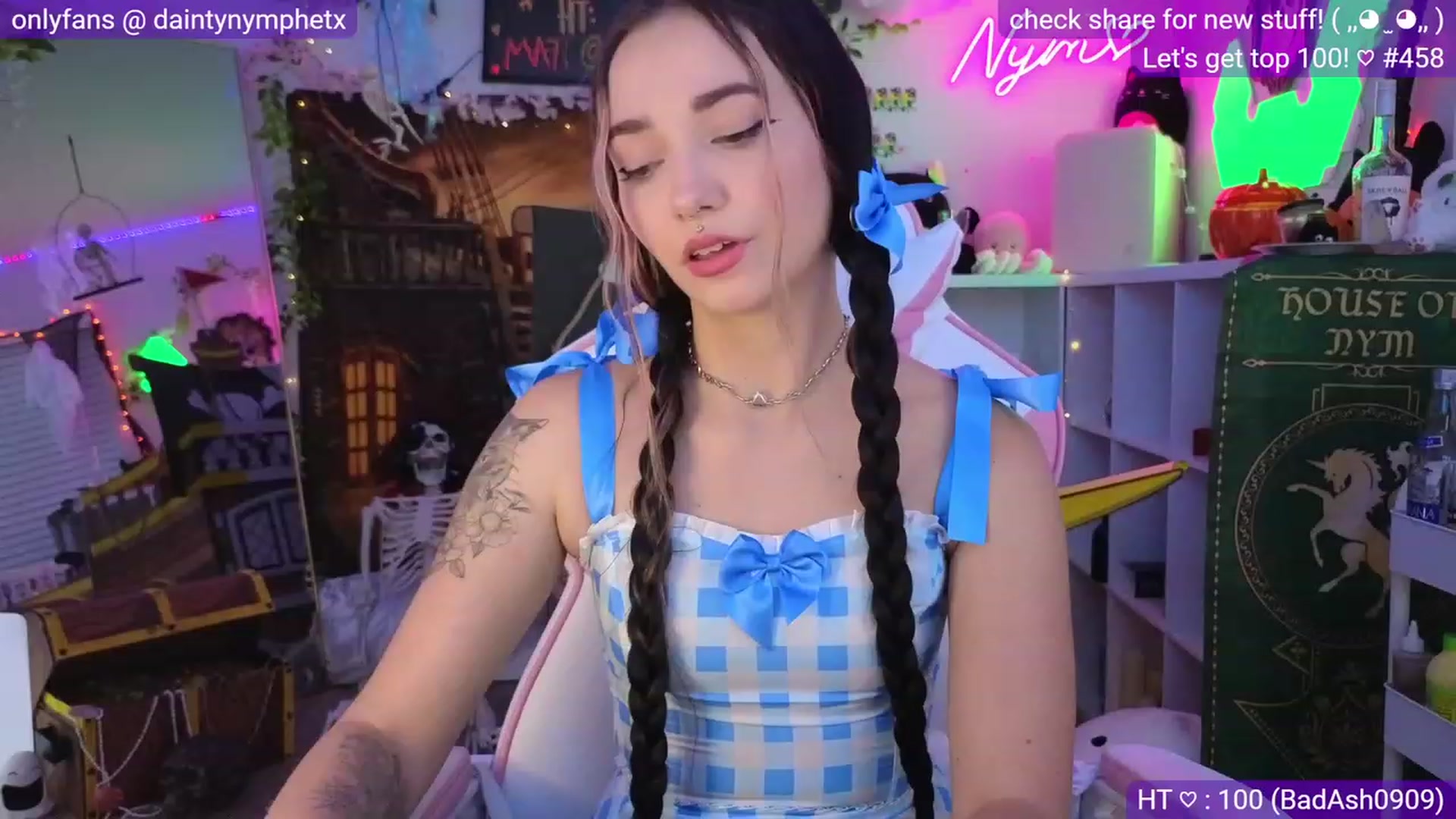 Gallery image thumbnail from Nym_x's myfreecams stream on, 10/08/2023, 03:38 image 11 of 20