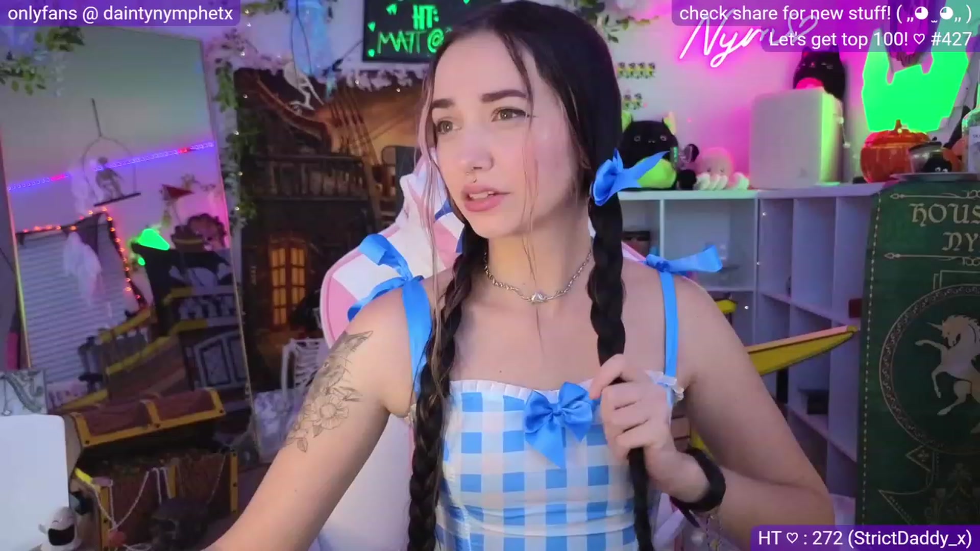 Gallery image thumbnail from Nym_x's myfreecams stream on, 10/08/2023, 04:44 image 14 of 20