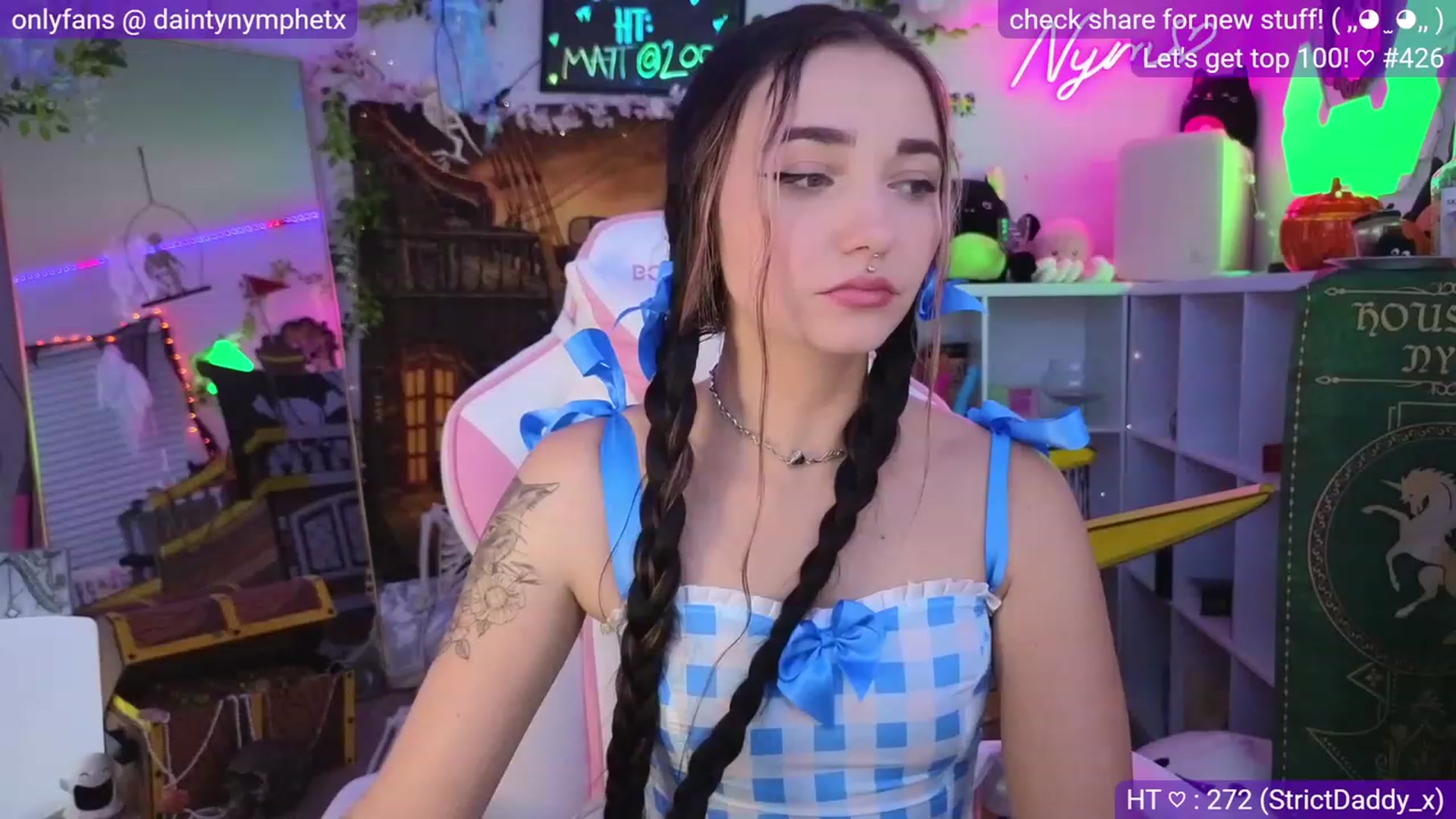 Gallery image thumbnail from Nym_x's myfreecams stream on, 10/08/2023, 04:44 image 11 of 20