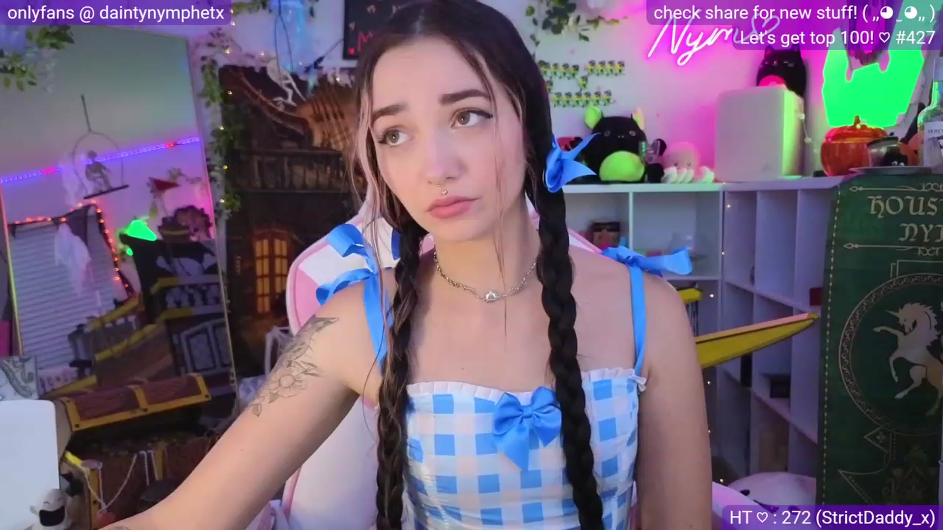Gallery image thumbnail from Nym_x's myfreecams stream on, 10/08/2023, 04:44 image 16 of 20