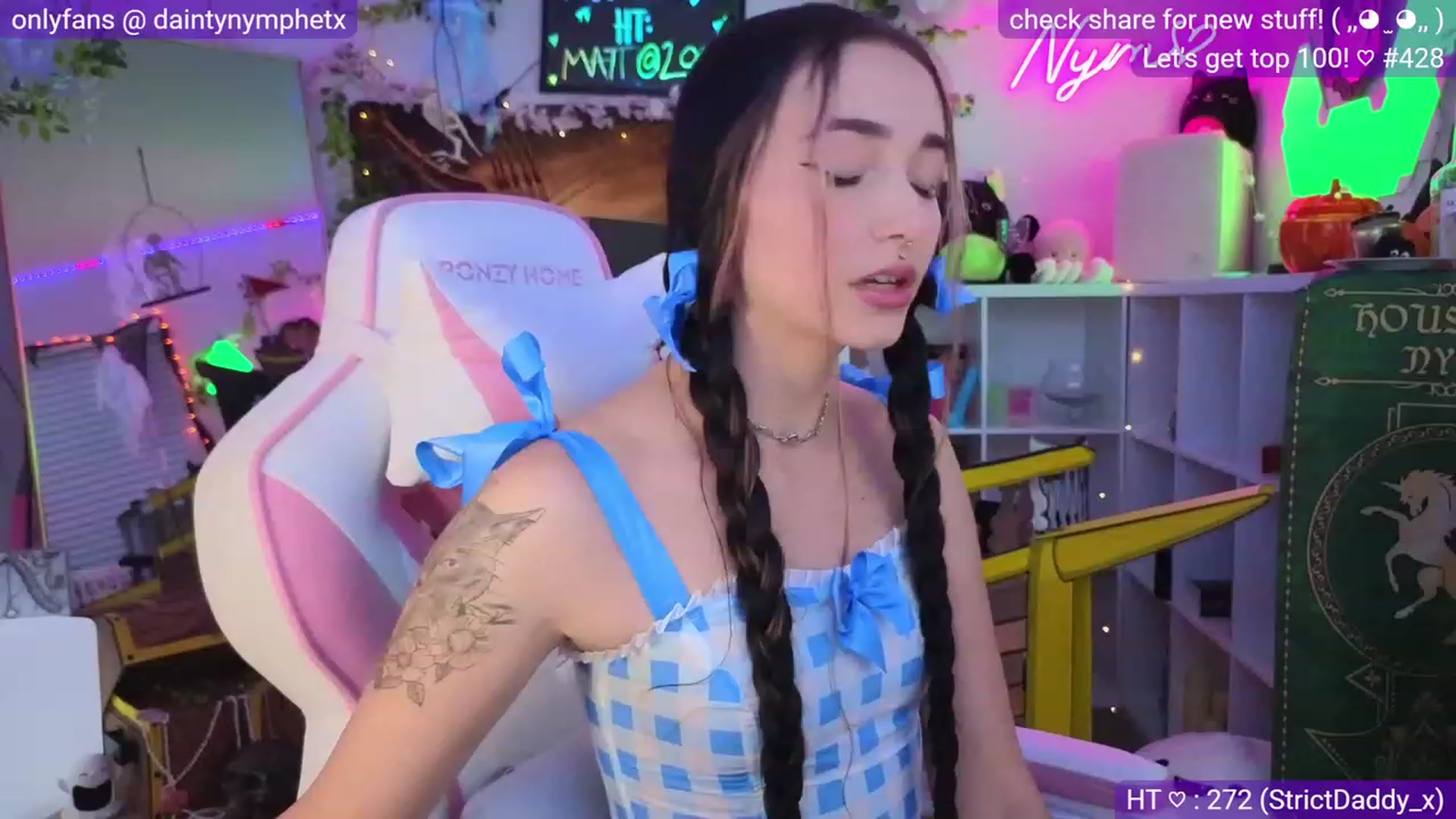 Gallery image thumbnail from Nym_x's myfreecams stream on, 10/08/2023, 04:44 image 4 of 20