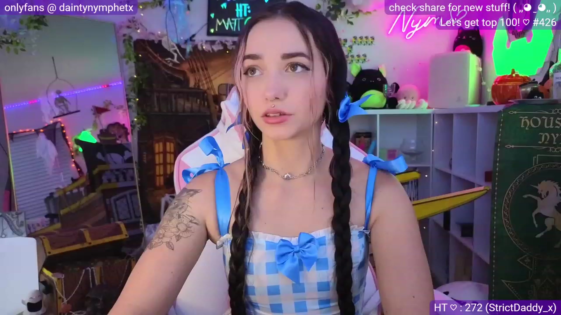 Gallery image thumbnail from Nym_x's myfreecams stream on, 10/08/2023, 04:44 image 10 of 20