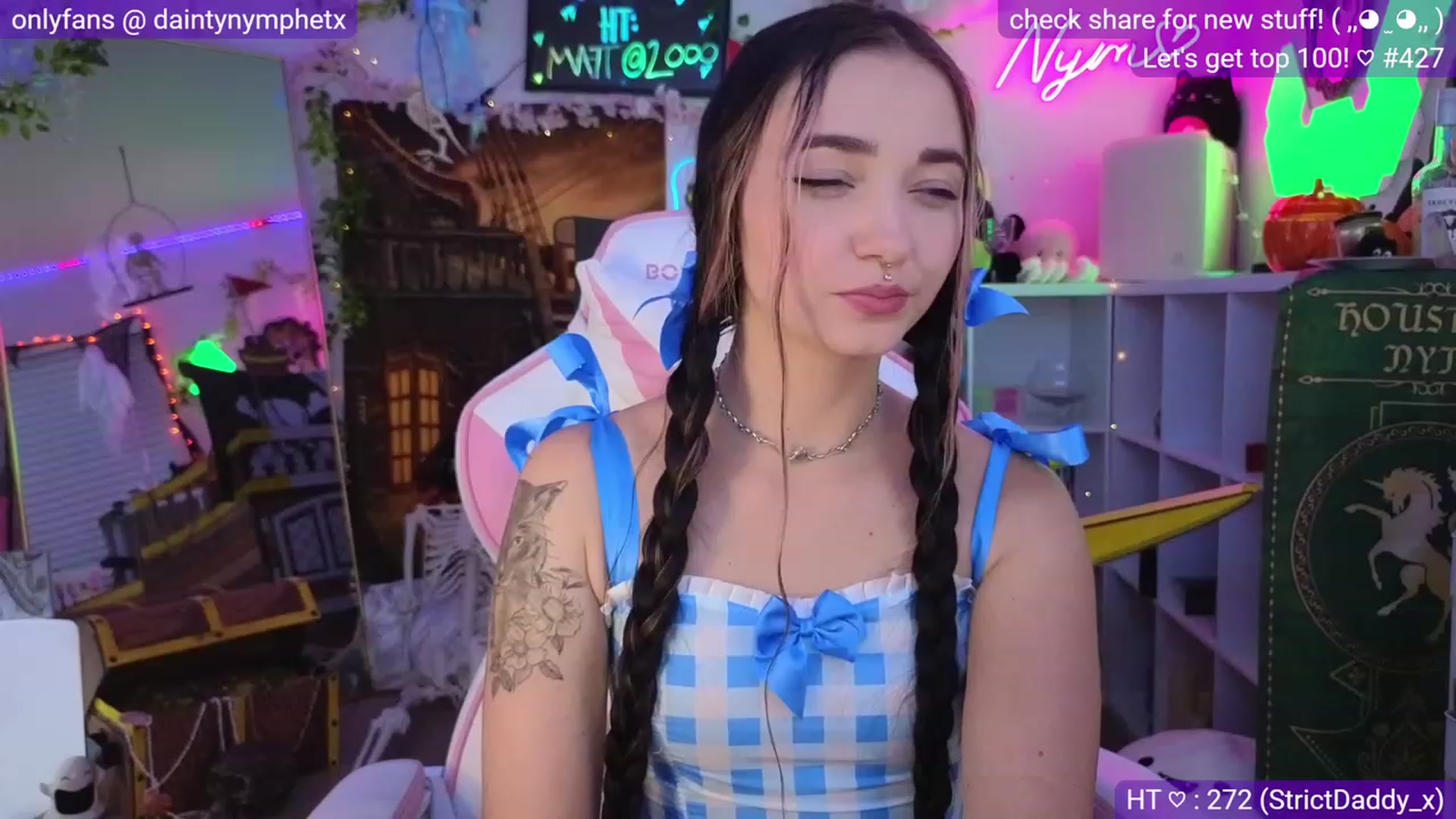 Gallery image thumbnail from Nym_x's myfreecams stream on, 10/08/2023, 04:44 image 18 of 20