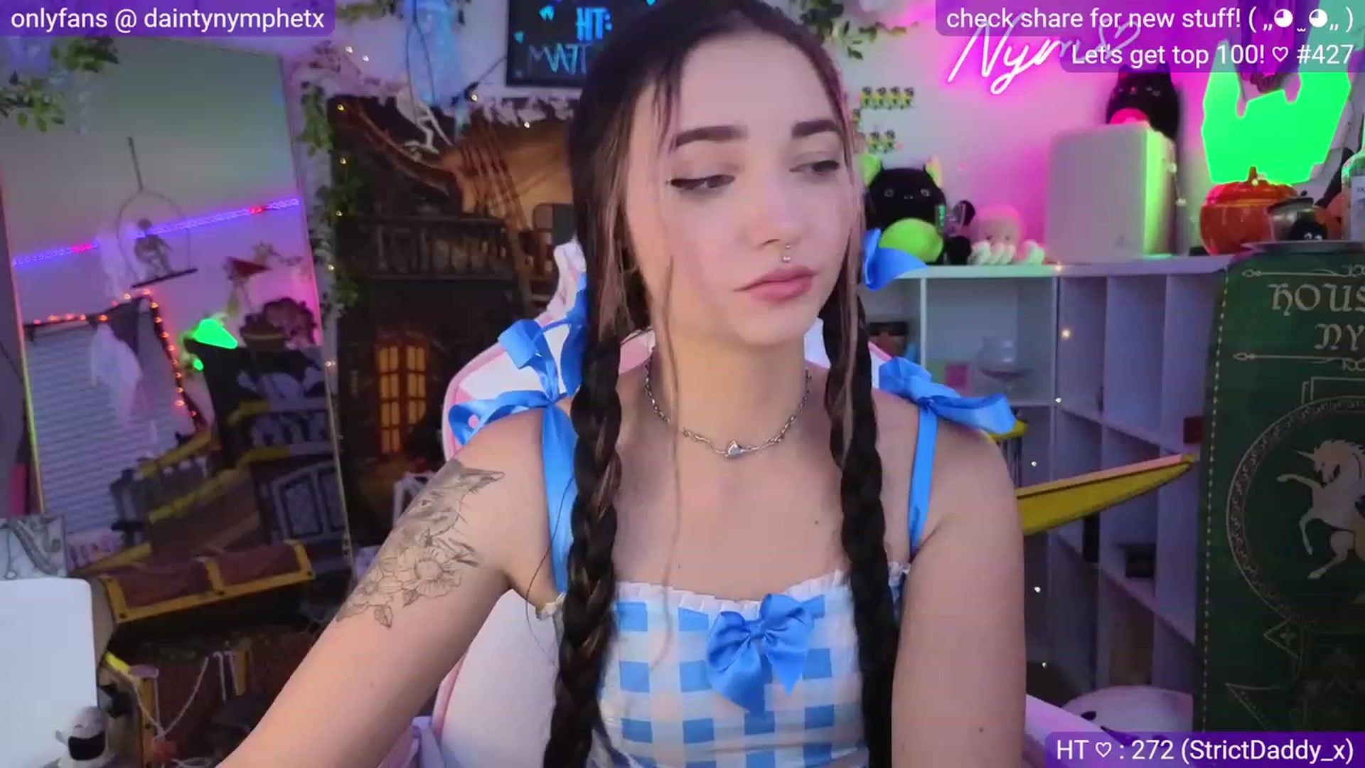 Gallery image thumbnail from Nym_x's myfreecams stream on, 10/08/2023, 04:44 image 13 of 20