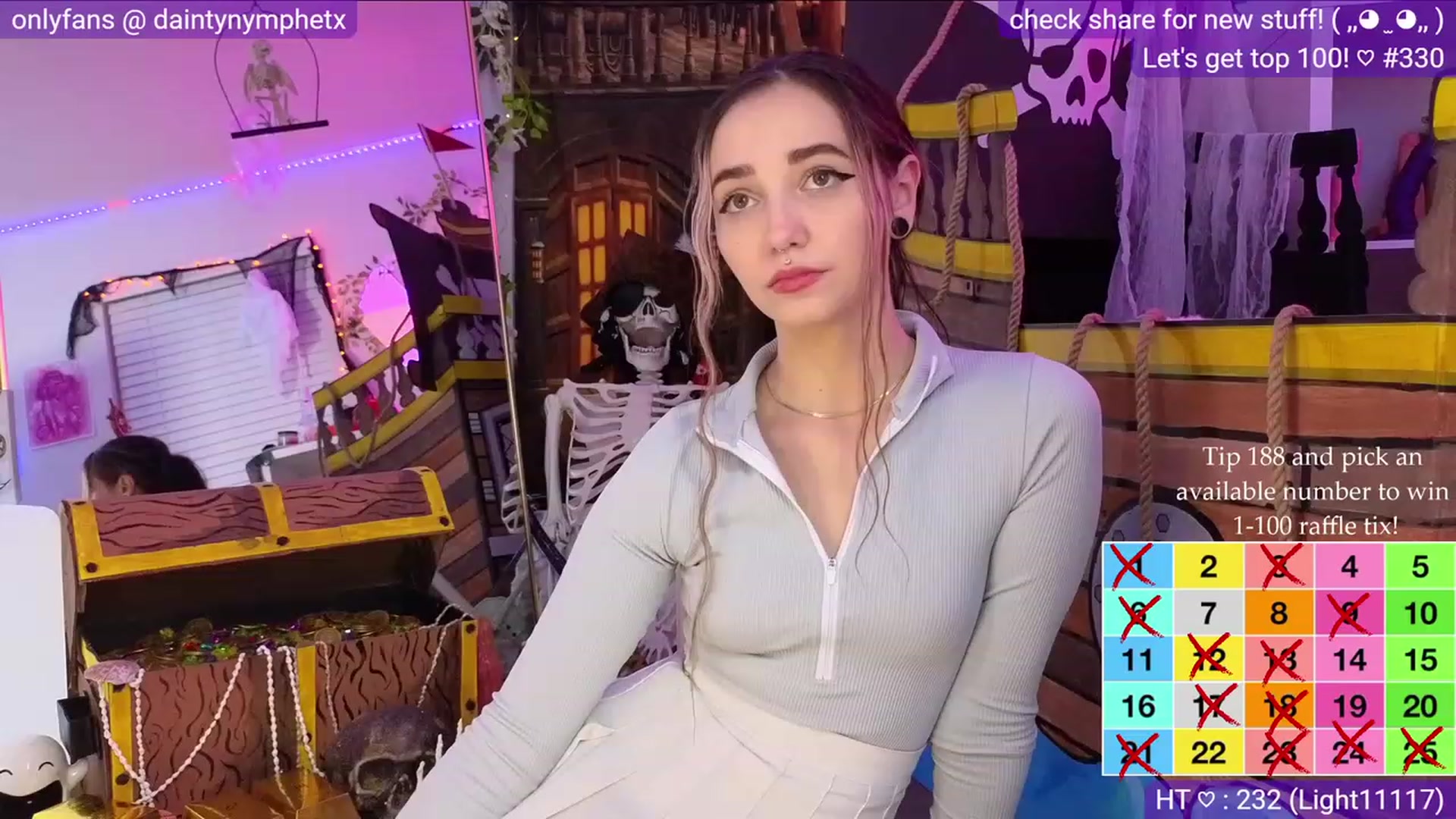Gallery image thumbnail from Nym_x's myfreecams stream on, 10/18/2023, 04:04 image 10 of 20