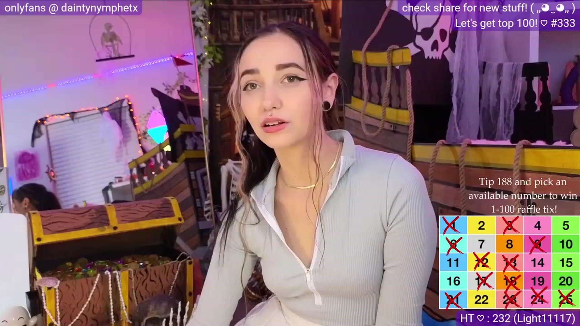 Gallery image thumbnail from Nym_x's myfreecams stream on, 10/18/2023, 04:04 image 3 of 20