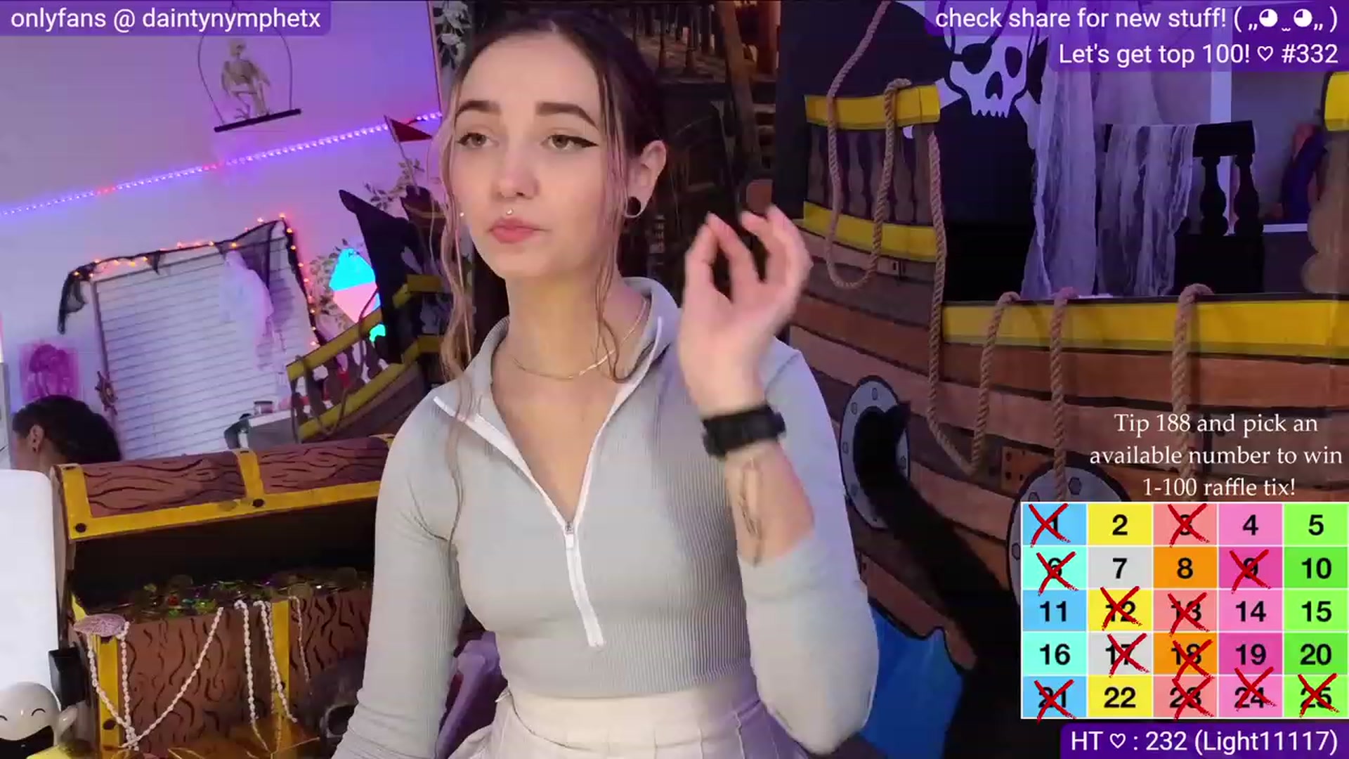 Gallery image thumbnail from Nym_x's myfreecams stream on, 10/18/2023, 04:04 image 6 of 20