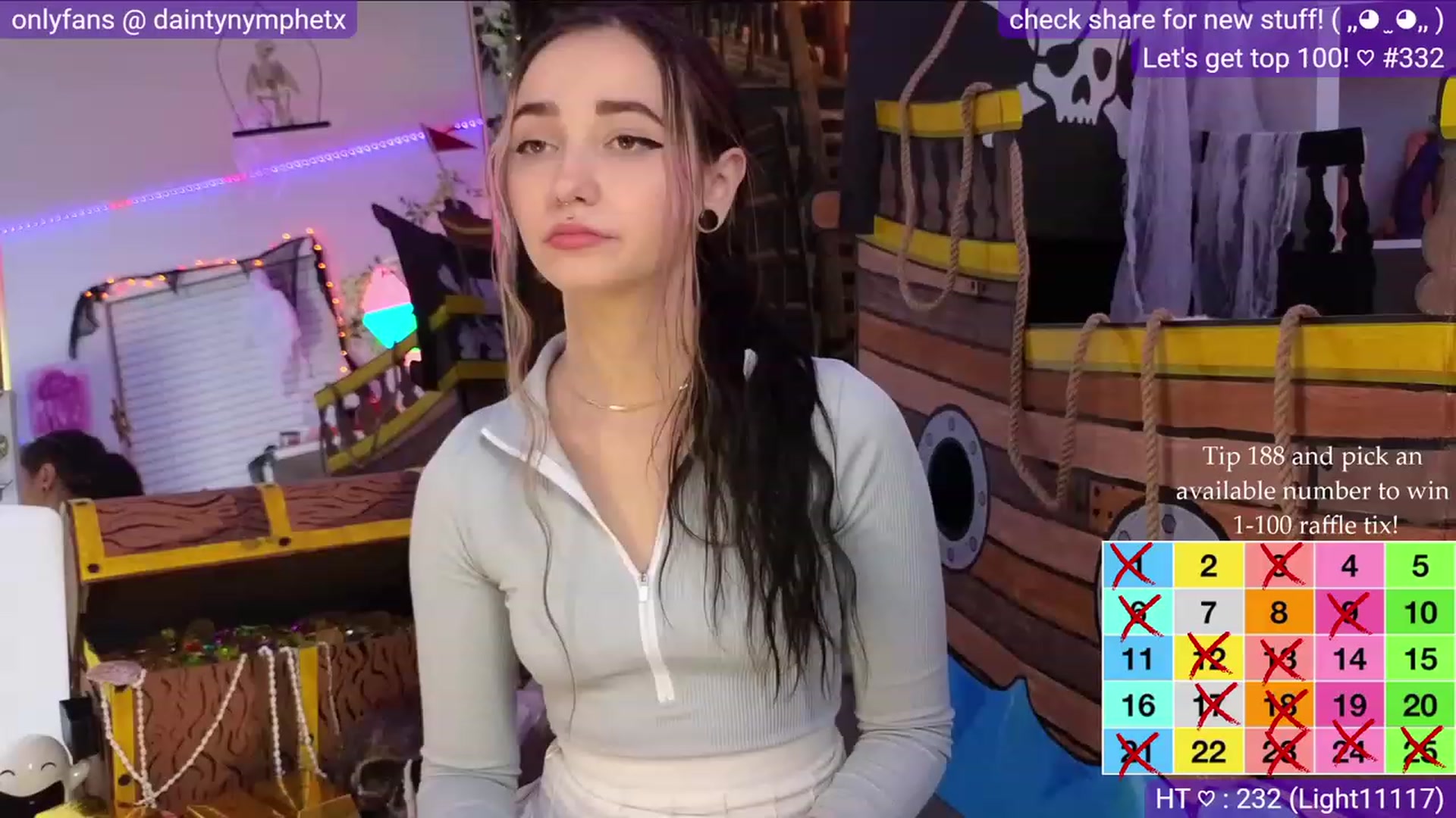 Gallery image thumbnail from Nym_x's myfreecams stream on, 10/18/2023, 04:04 image 7 of 20