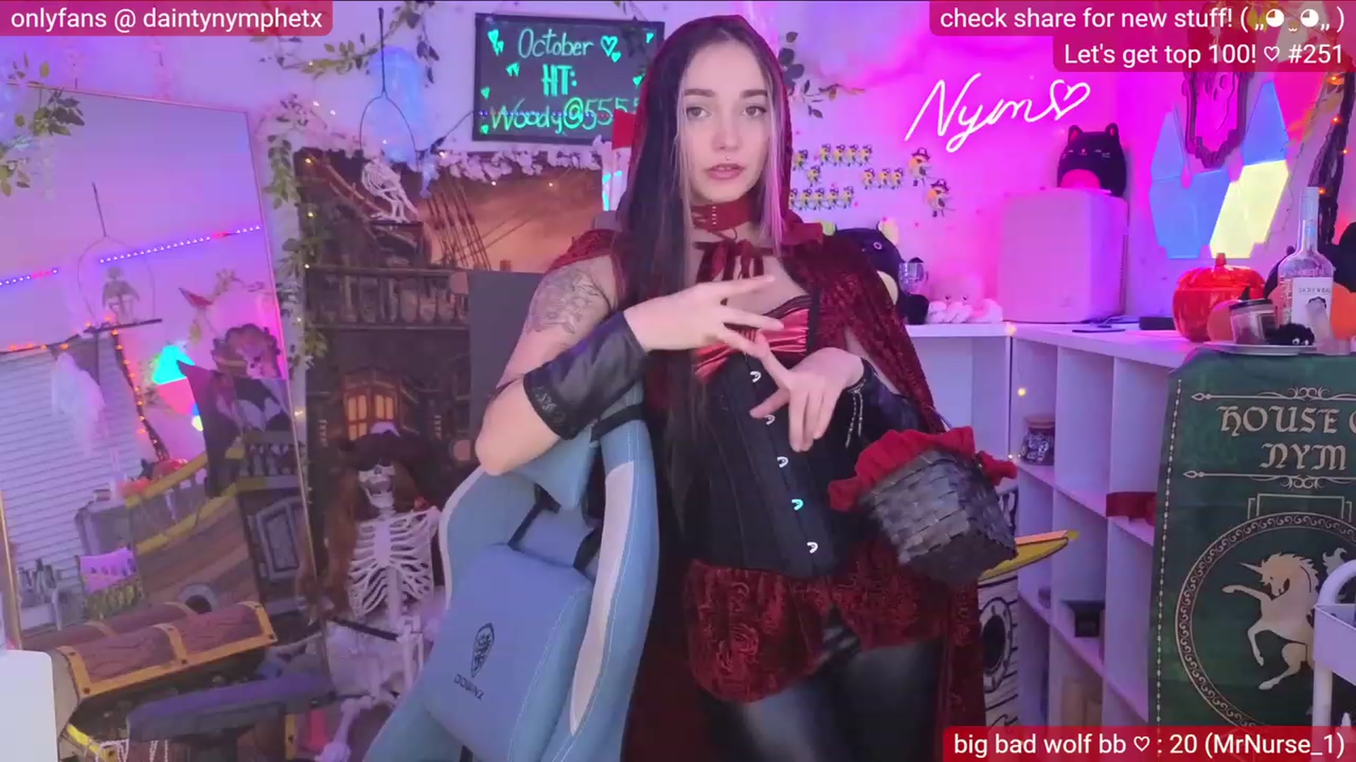 Gallery image thumbnail from Nym_x's myfreecams stream on, 10/30/2023, 02:26 image 16 of 20