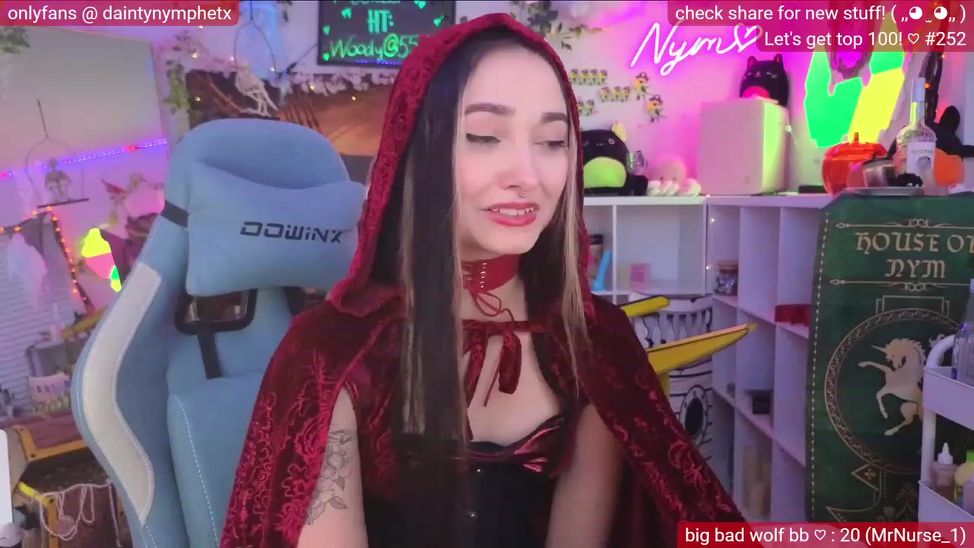 Gallery image thumbnail from Nym_x's myfreecams stream on, 10/30/2023, 02:26 image 18 of 20