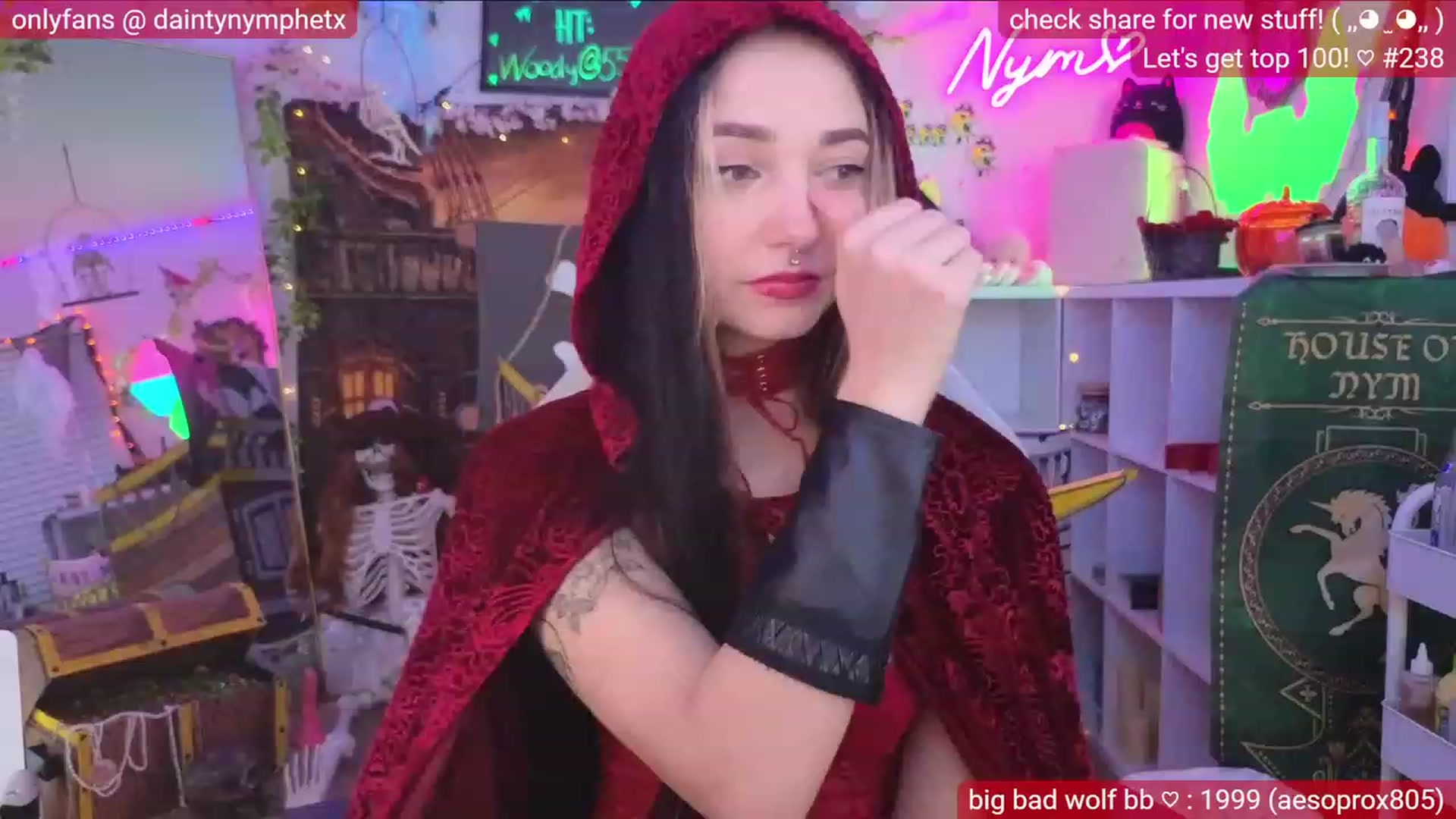 Gallery image thumbnail from Nym_x's myfreecams stream on, 10/30/2023, 04:19 image 2 of 20