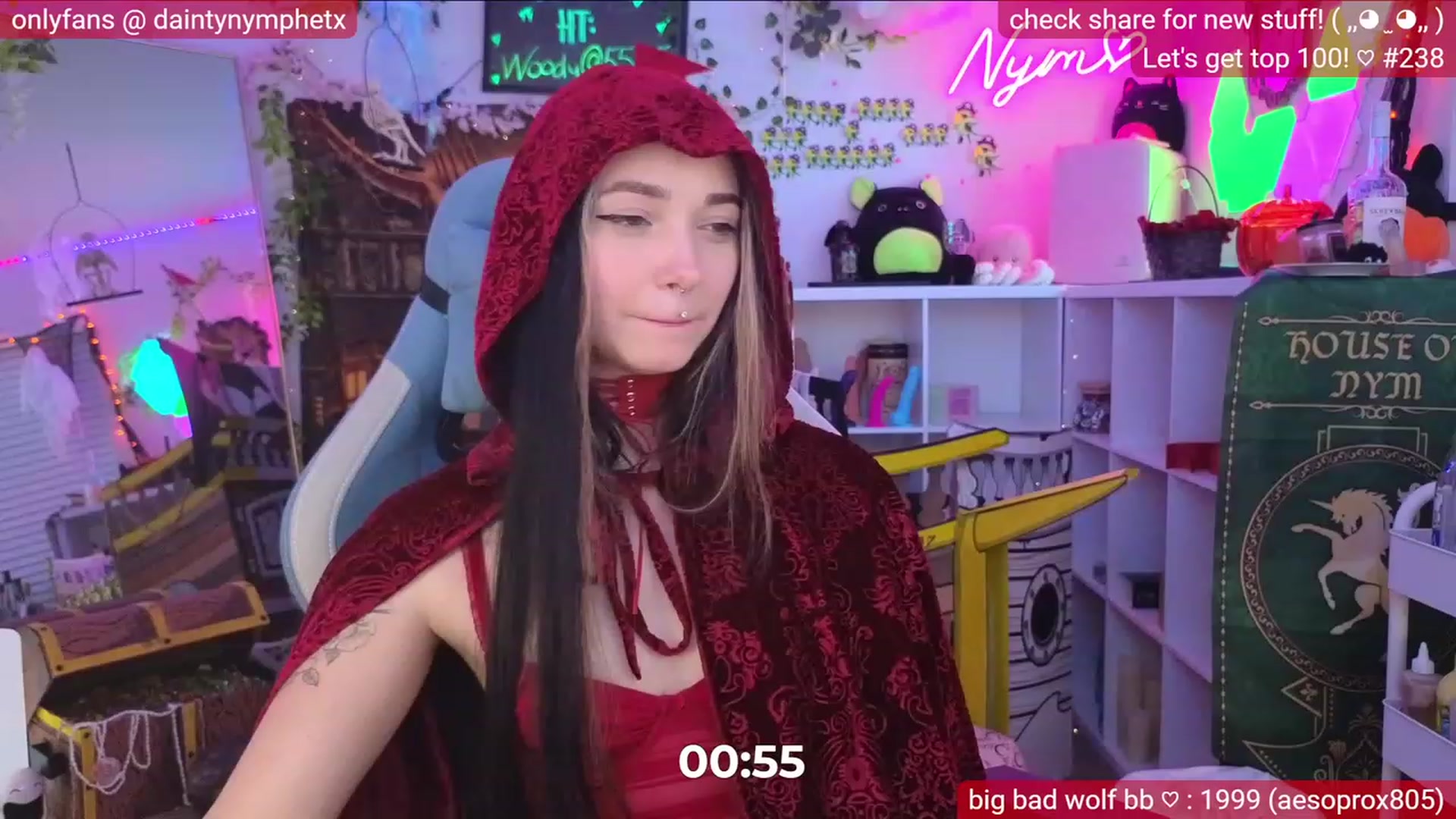 Gallery image thumbnail from Nym_x's myfreecams stream on, 10/30/2023, 04:19 image 20 of 20