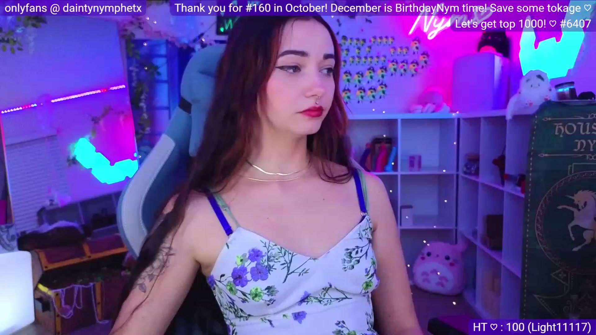 Gallery image thumbnail from Nym_x's myfreecams stream on, 11/06/2023, 03:32 image 16 of 20