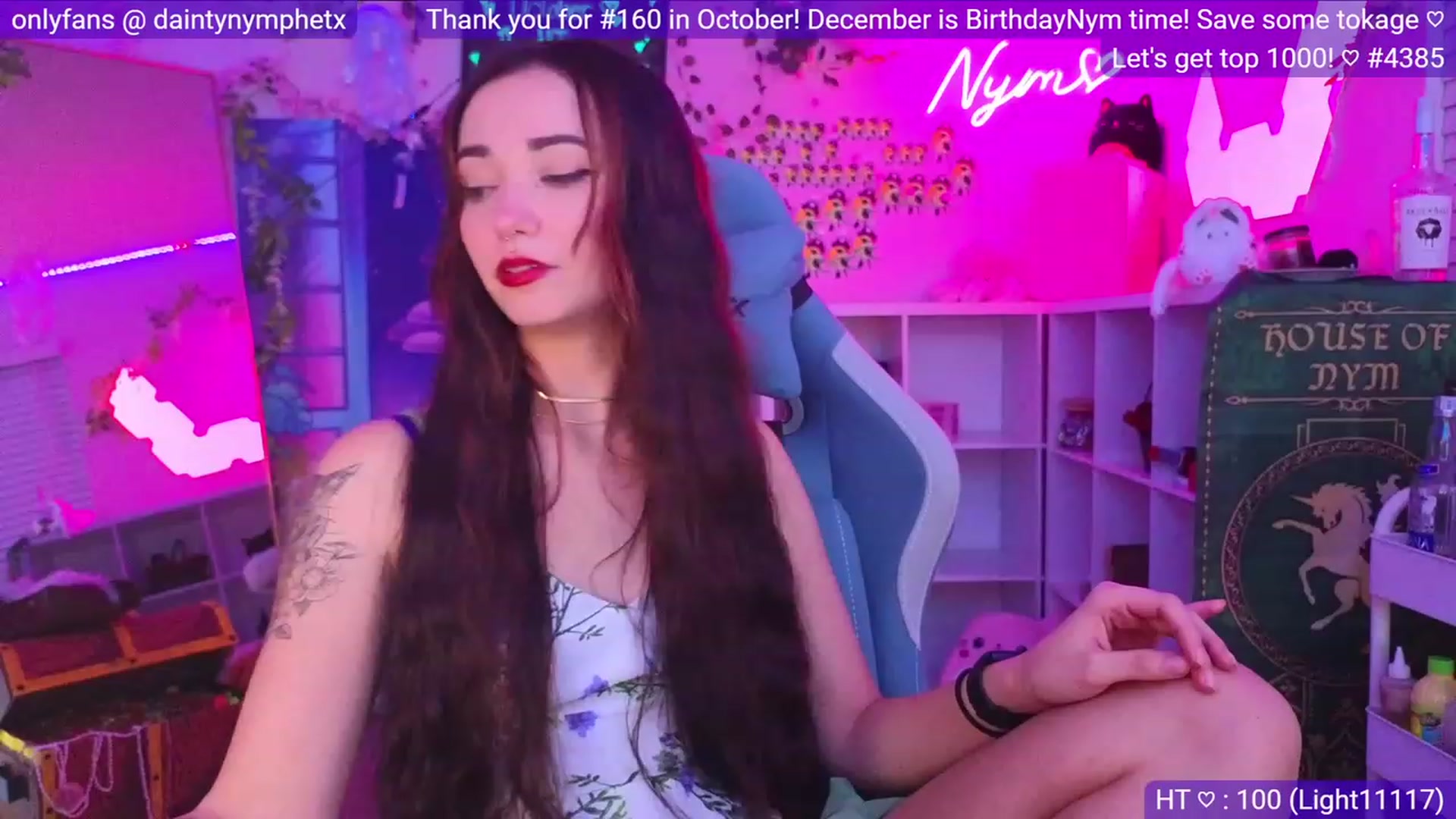 Gallery image thumbnail from Nym_x's myfreecams stream on, 11/06/2023, 05:05 image 10 of 20