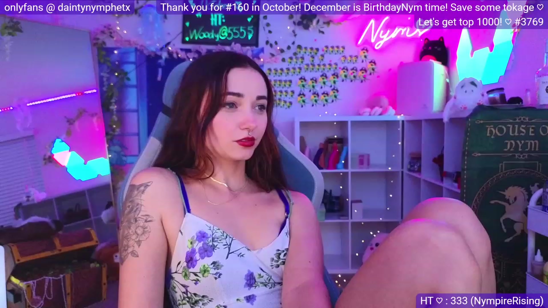 Gallery image thumbnail from Nym_x's myfreecams stream on, 11/06/2023, 05:05 image 17 of 20