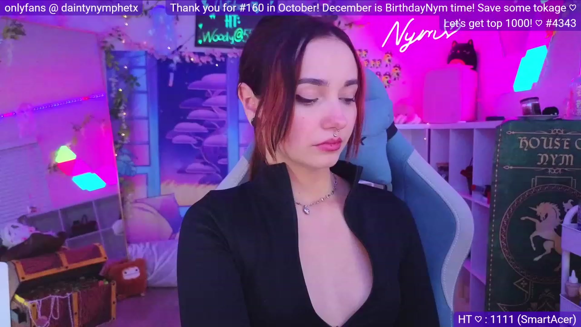 Gallery image thumbnail from Nym_x's myfreecams stream on, 11/16/2023, 05:05 image 12 of 20