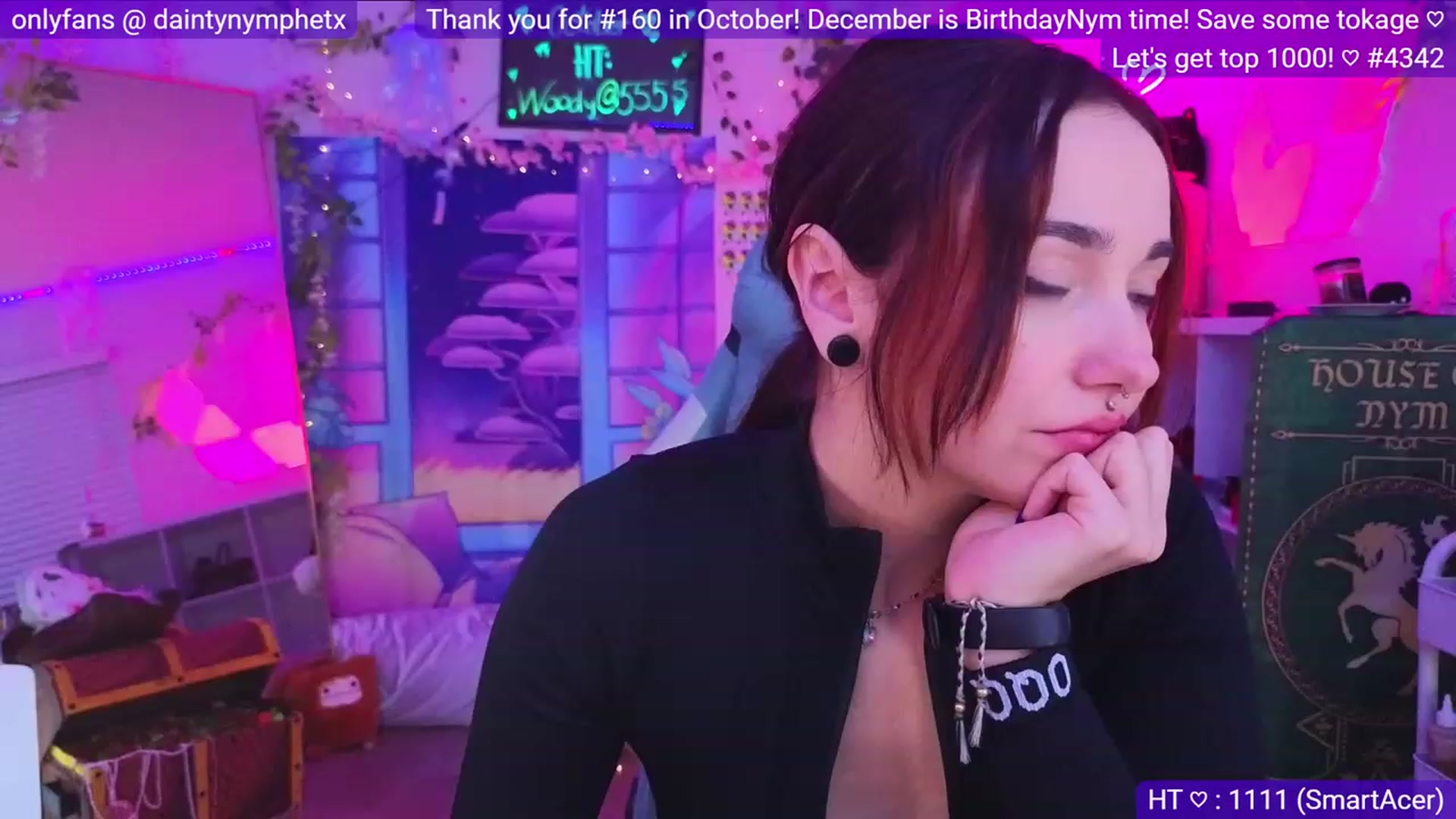 Gallery image thumbnail from Nym_x's myfreecams stream on, 11/16/2023, 05:05 image 14 of 20