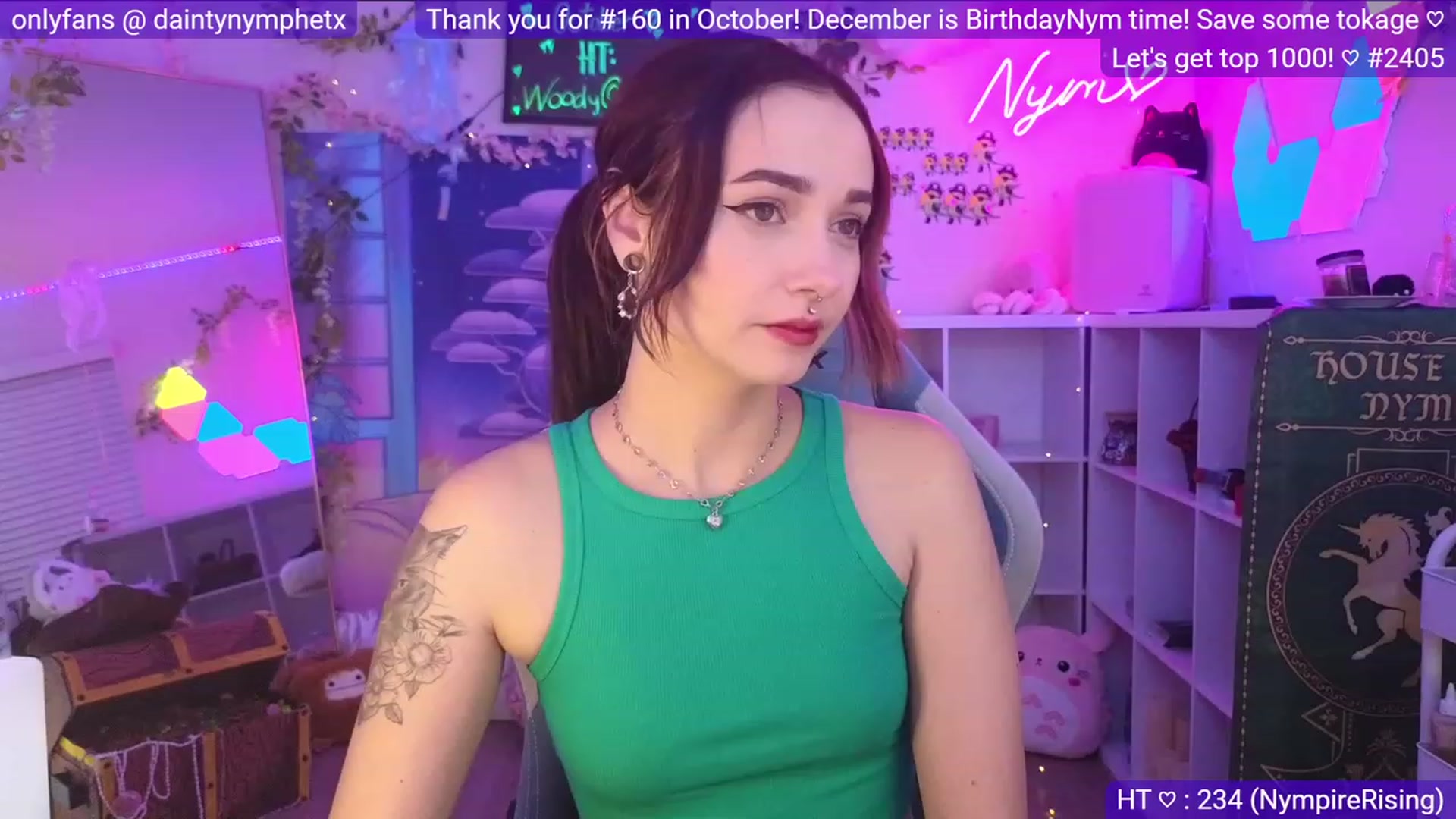 Gallery image thumbnail from Nym_x's myfreecams stream on, 11/19/2023, 05:13 image 4 of 20