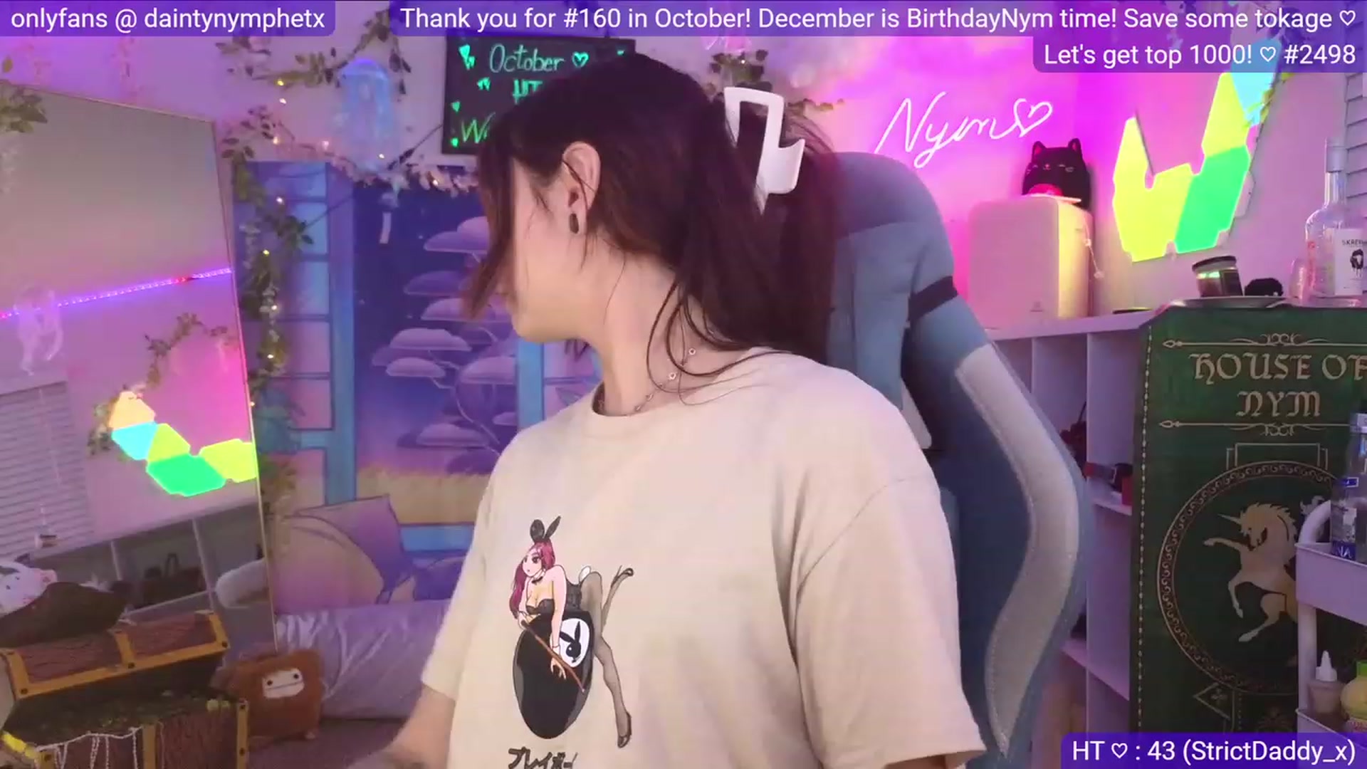 Gallery image thumbnail from Nym_x's myfreecams stream on, 11/20/2023, 04:28 image 7 of 20