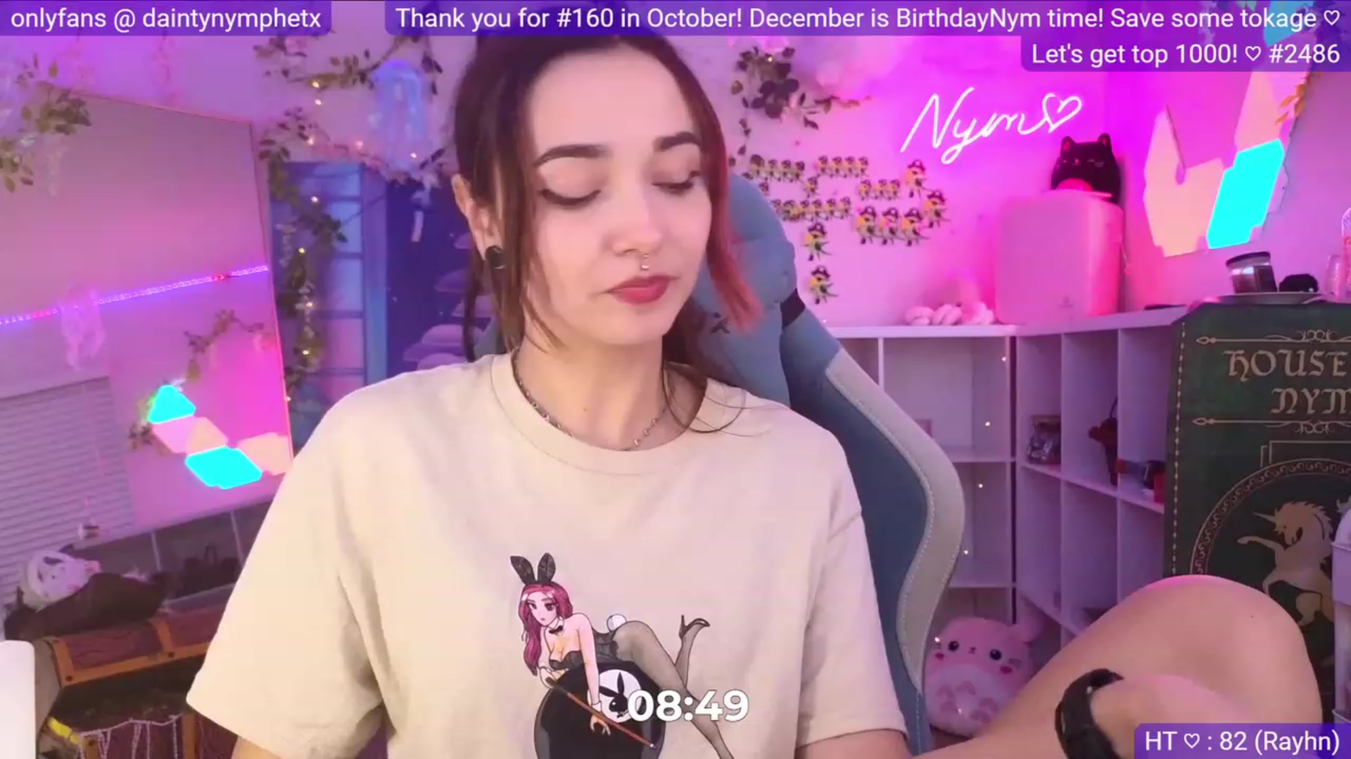 Gallery image thumbnail from Nym_x's myfreecams stream on, 11/20/2023, 04:28 image 17 of 20