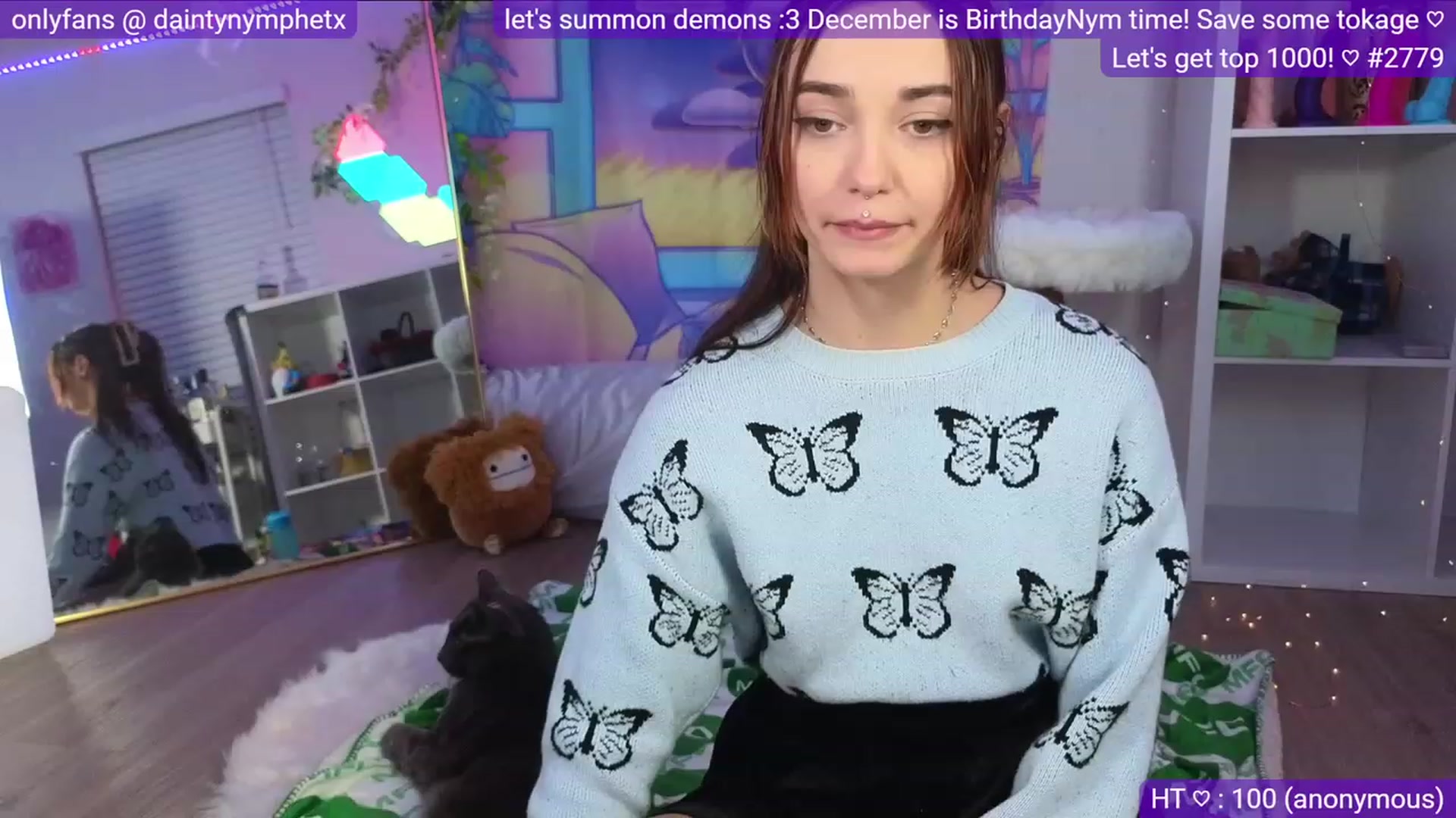 Gallery image thumbnail from Nym_x's myfreecams stream on, 11/30/2023, 05:06 image 5 of 20