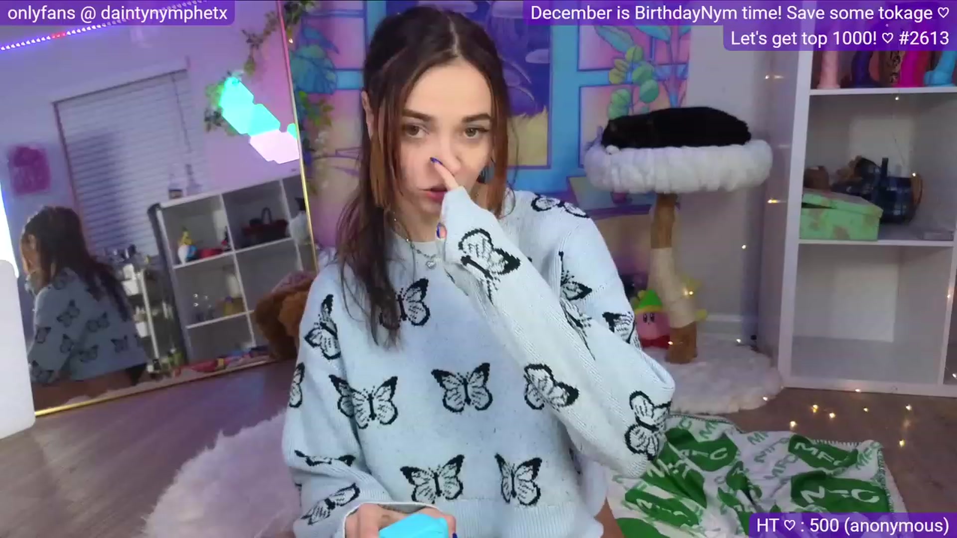 Gallery image thumbnail from Nym_x's myfreecams stream on, 11/30/2023, 05:06 image 18 of 20