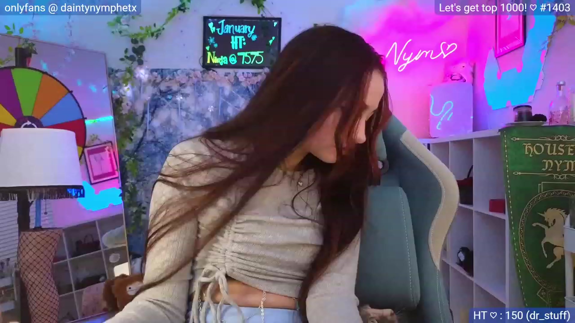Gallery image thumbnail from Nym_x's myfreecams stream on, 02/01/2024, 03:09 image 19 of 20
