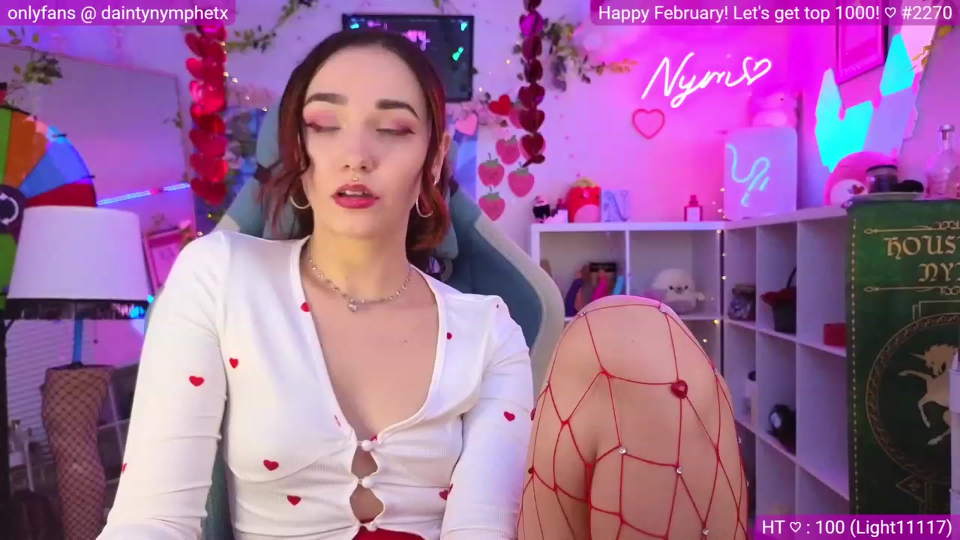 Gallery image thumbnail from Nym_x's myfreecams stream on, 02/08/2024, 05:22 image 2 of 20