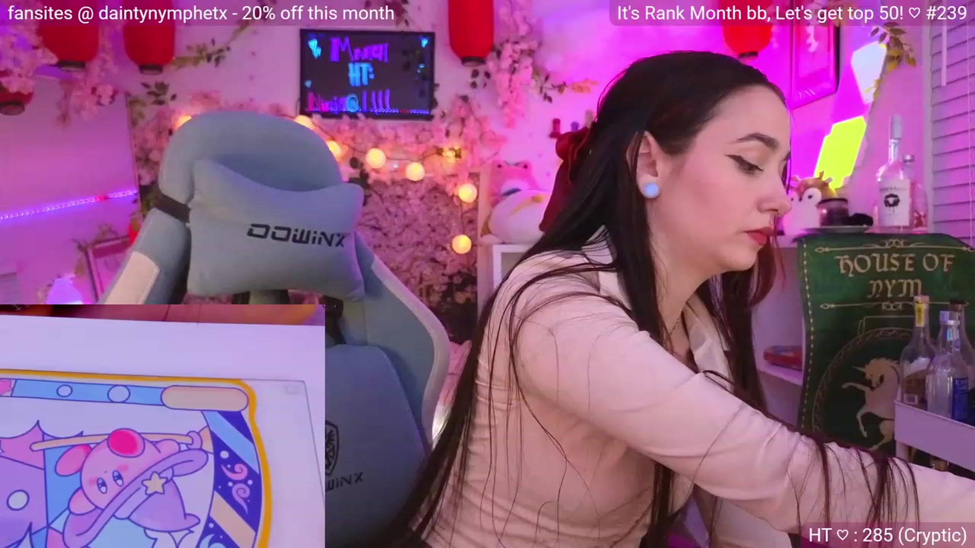 Gallery image thumbnail from Nym_x's myfreecams stream on, 03/04/2024, 03:47 image 13 of 20