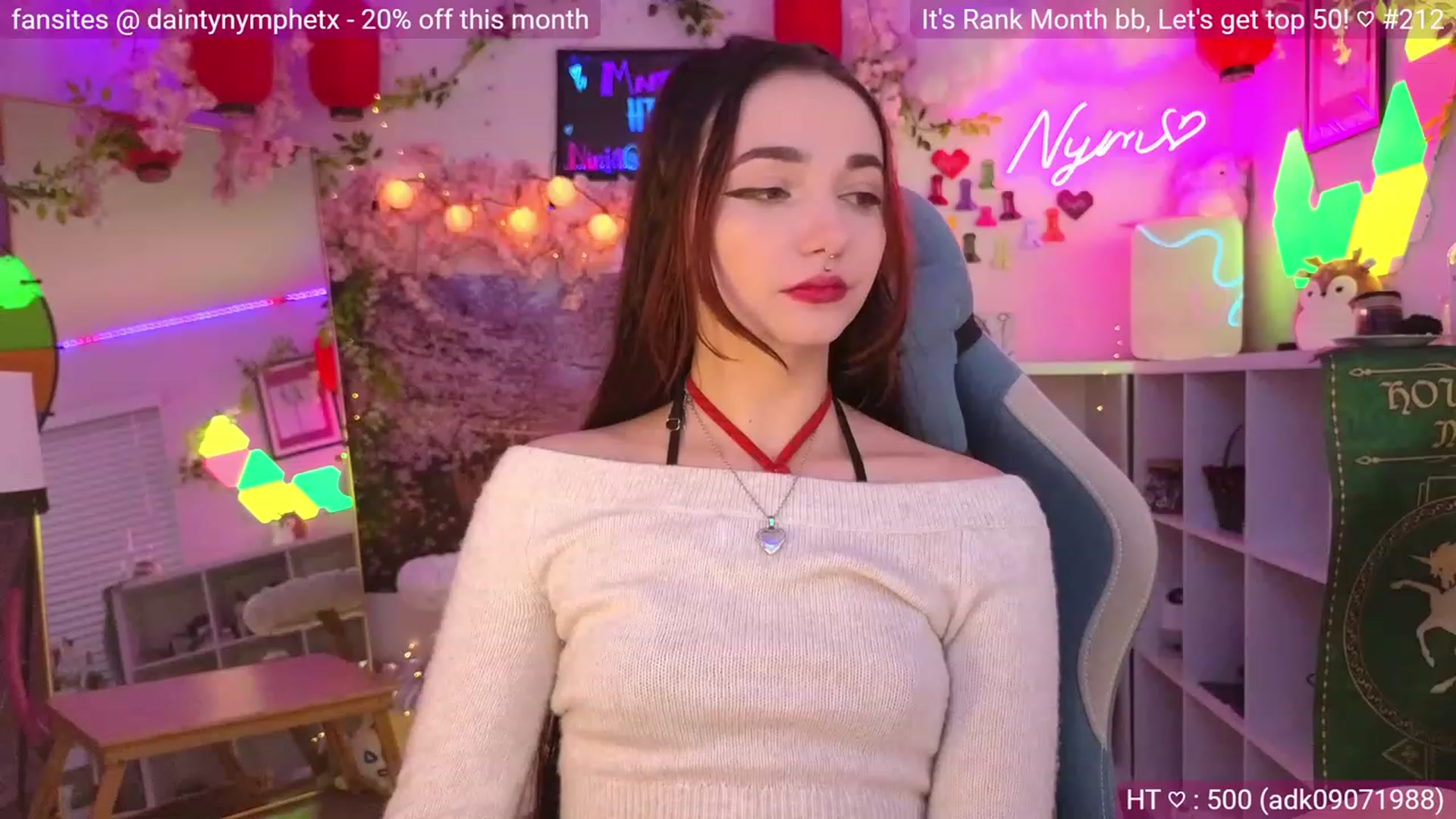 Gallery image thumbnail from Nym_x's myfreecams stream on, 03/06/2024, 06:23 image 17 of 20
