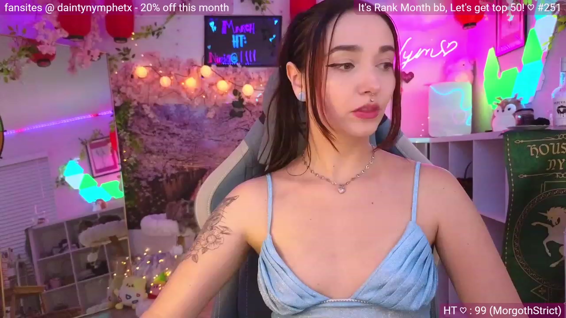 Gallery image thumbnail from Nym_x's myfreecams stream on, 03/07/2024, 05:05 image 2 of 20