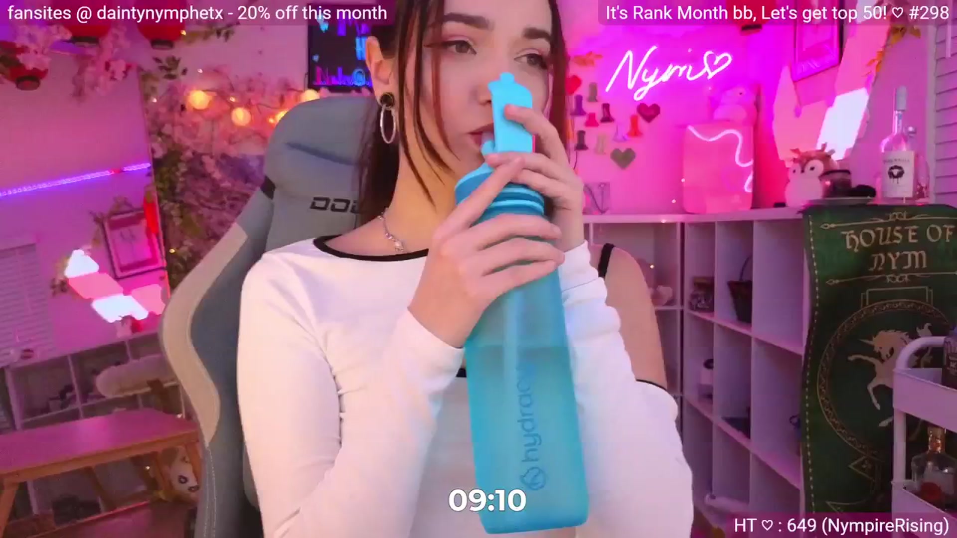 Gallery image thumbnail from Nym_x's myfreecams stream on, 03/09/2024, 05:46 image 16 of 20