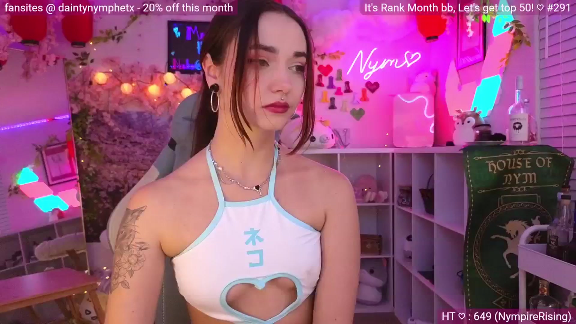 Gallery image thumbnail from Nym_x's myfreecams stream on, 03/09/2024, 05:46 image 20 of 20